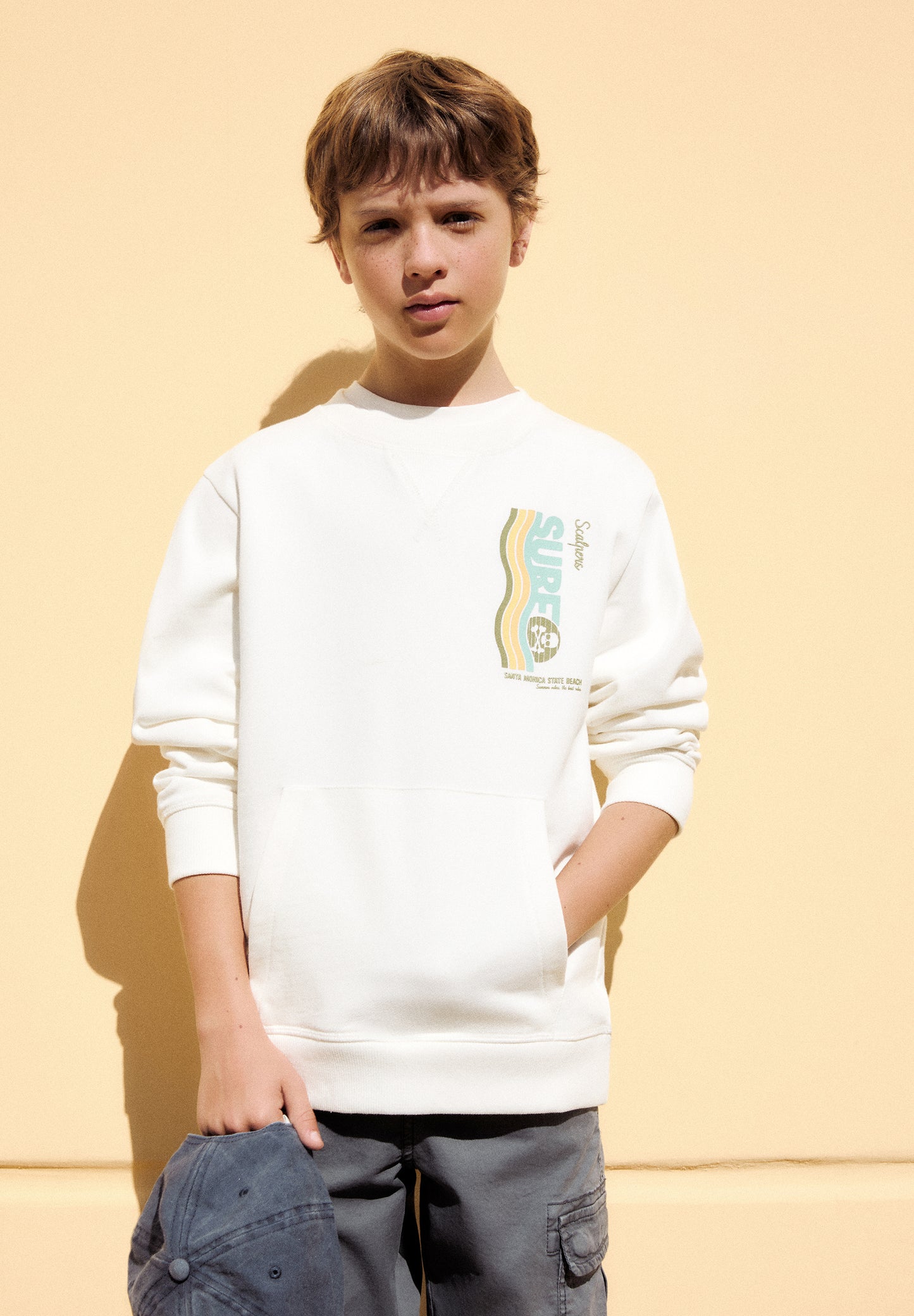 SUDADERA PRINT SURF