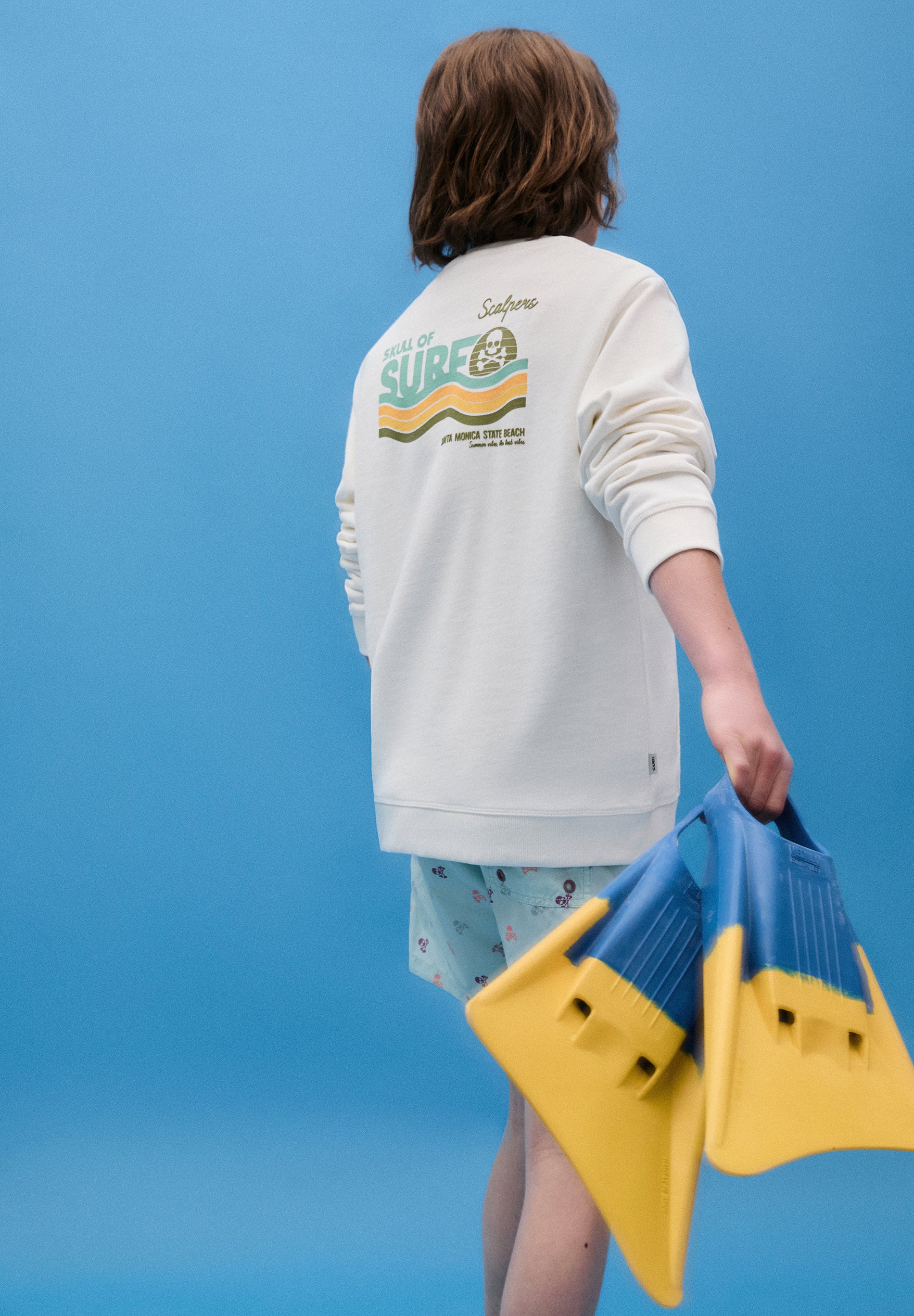 SUDADERA PRINT SURF