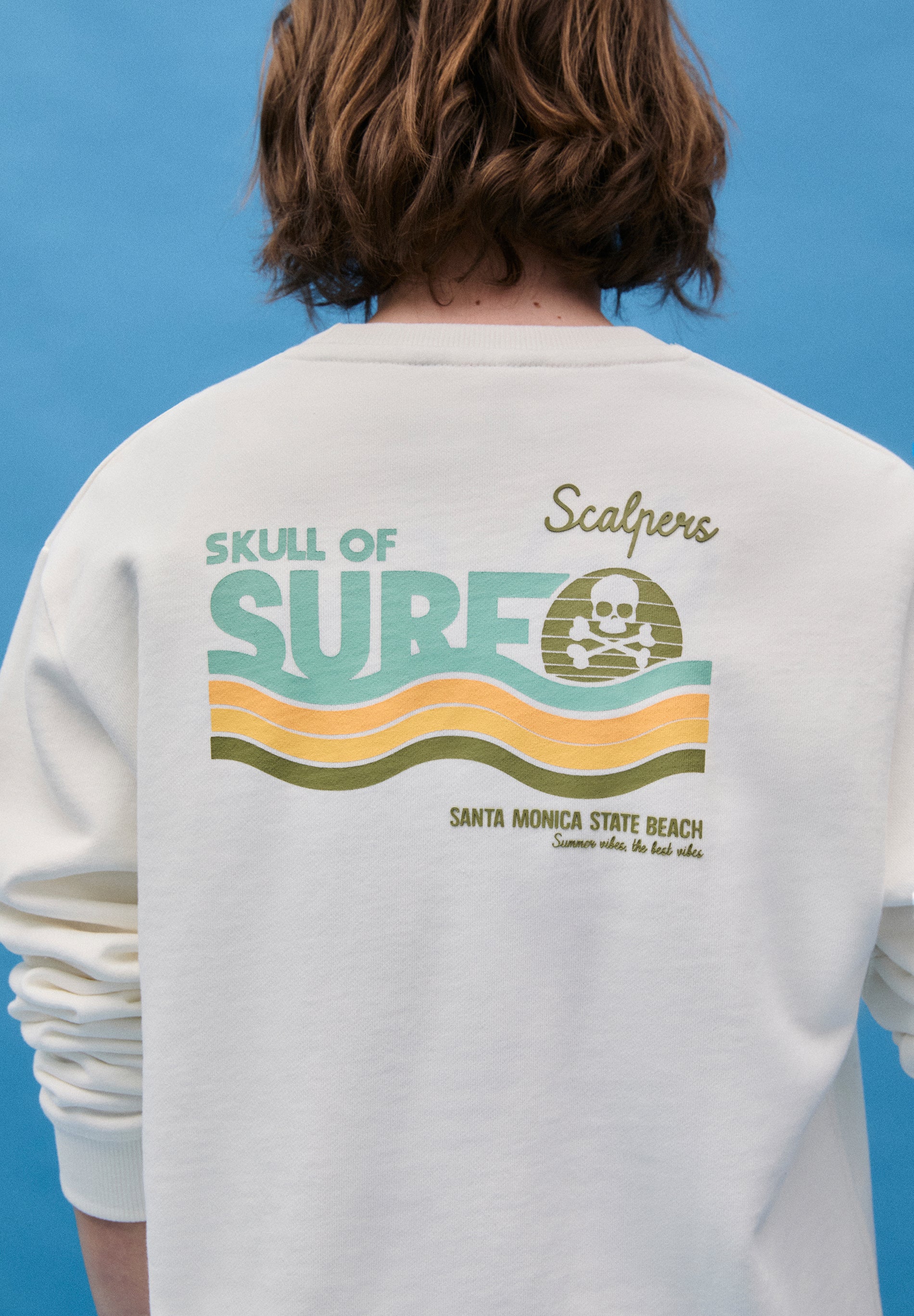 SUDADERA PRINT SURF