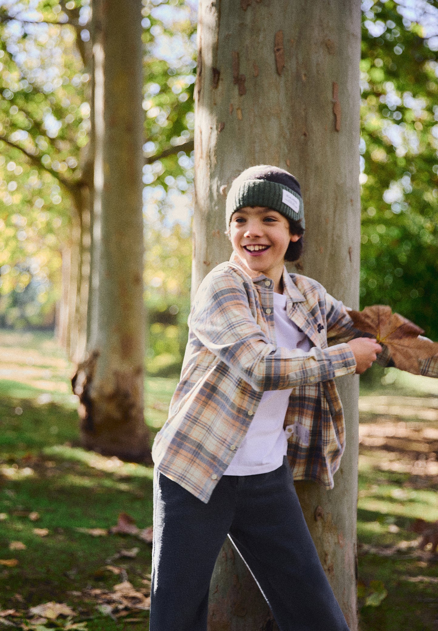 SCKCHECKCORDSHIRT KIDS