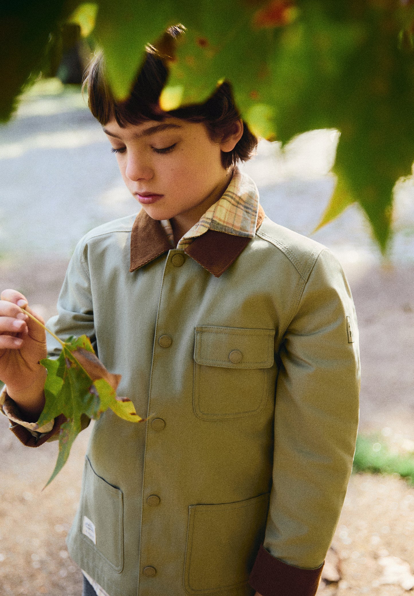 CHAQUETA CUELLO CAMISERO
