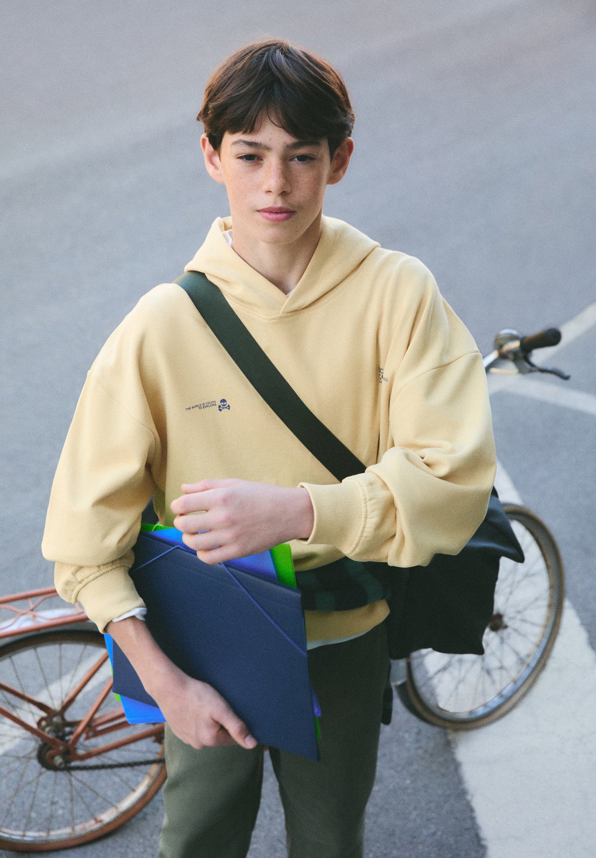 SUDADERA BOXY LOGO TRASERO