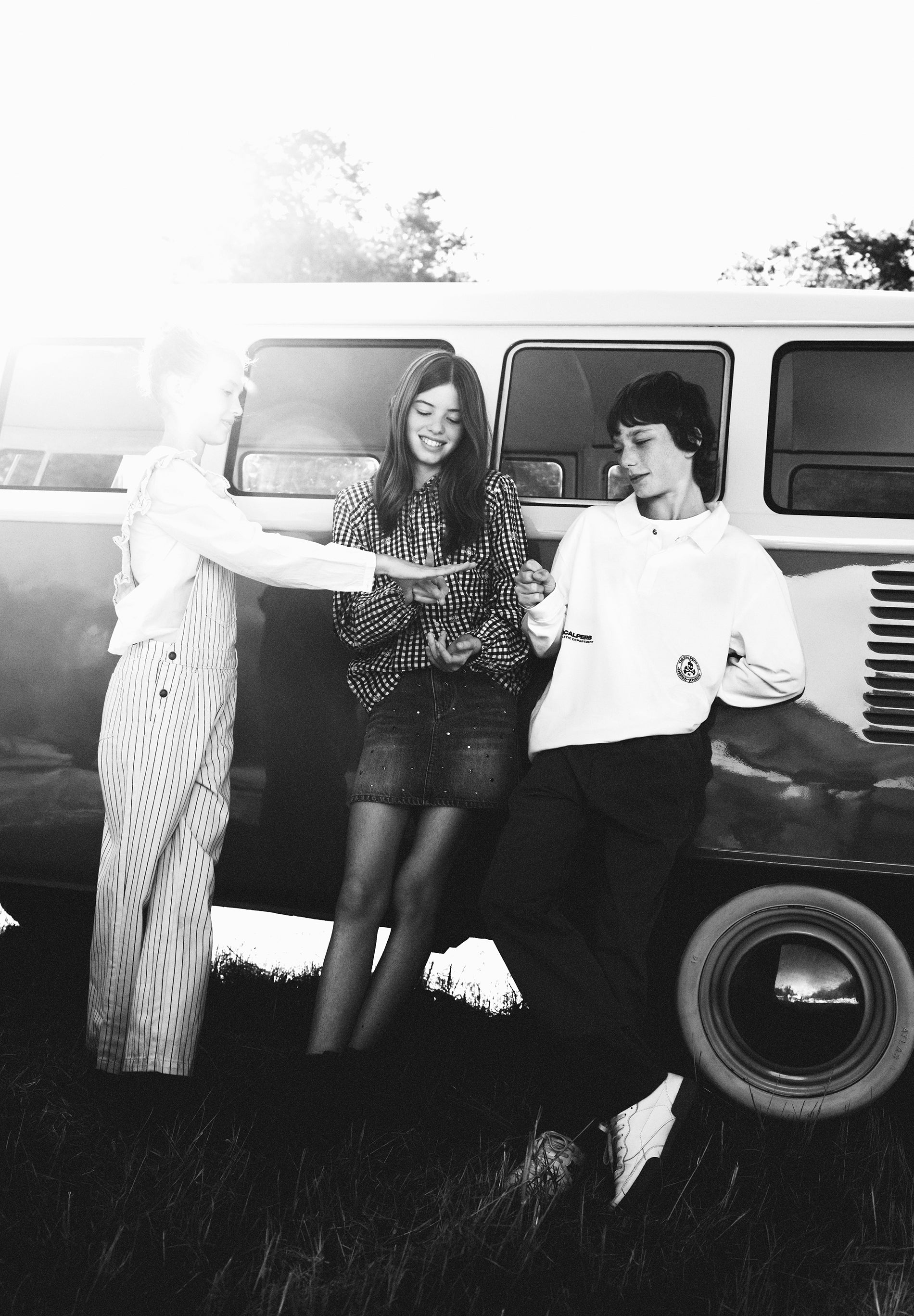 POLO PRINT MANGA LARGA