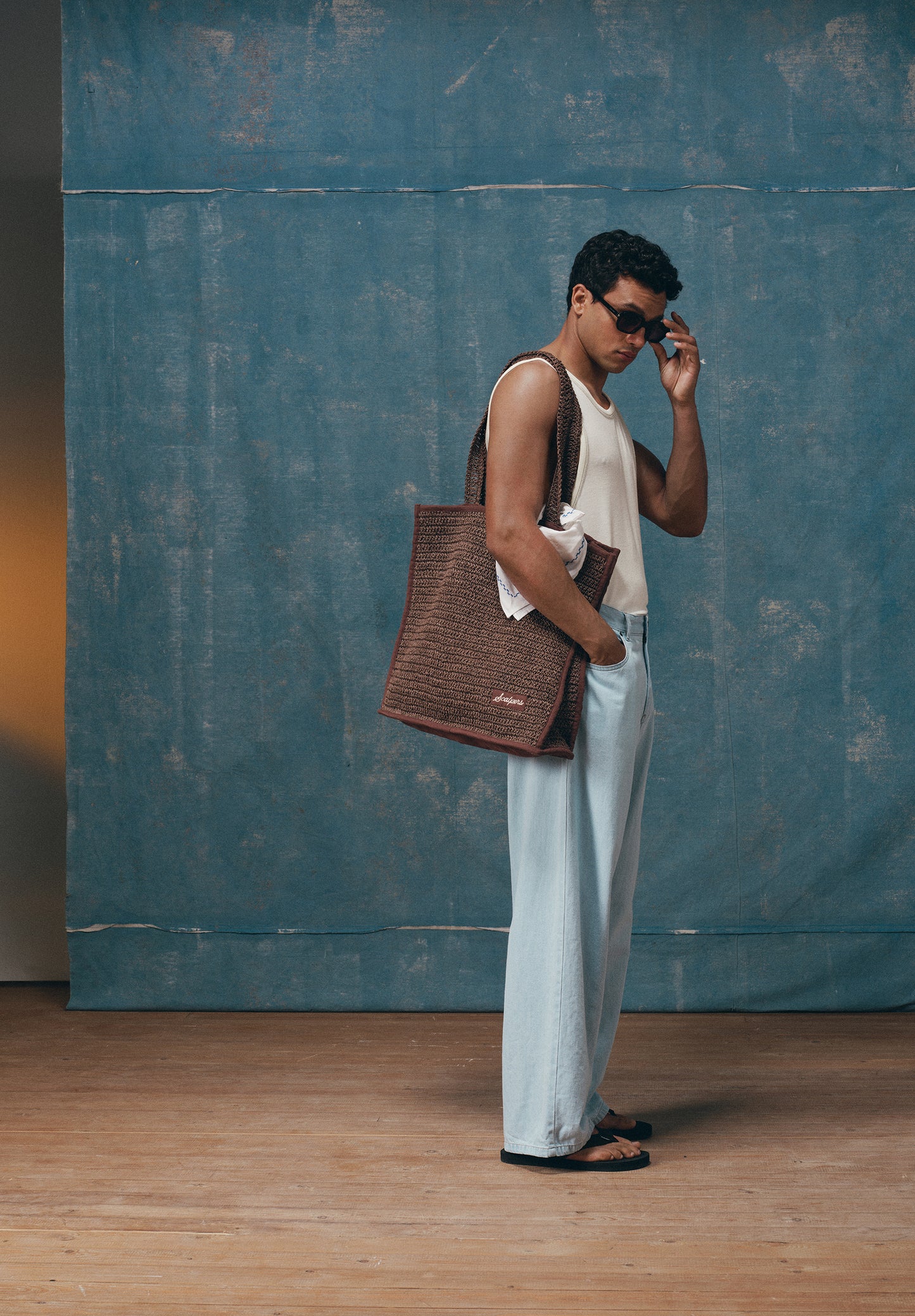 BOLSO SHOPPER RAFIA