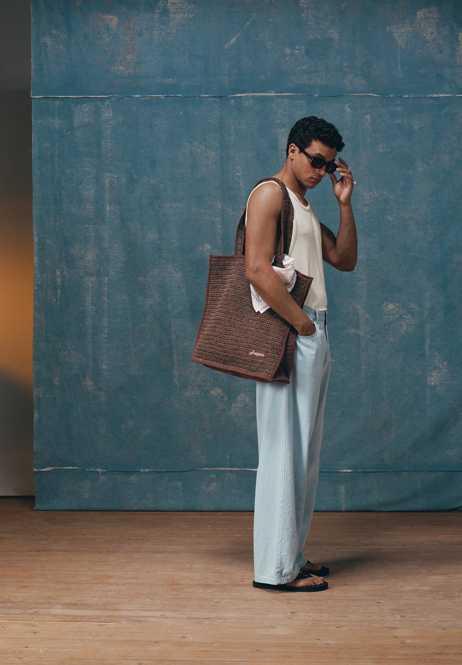 BOLSO SHOPPER RAFIA