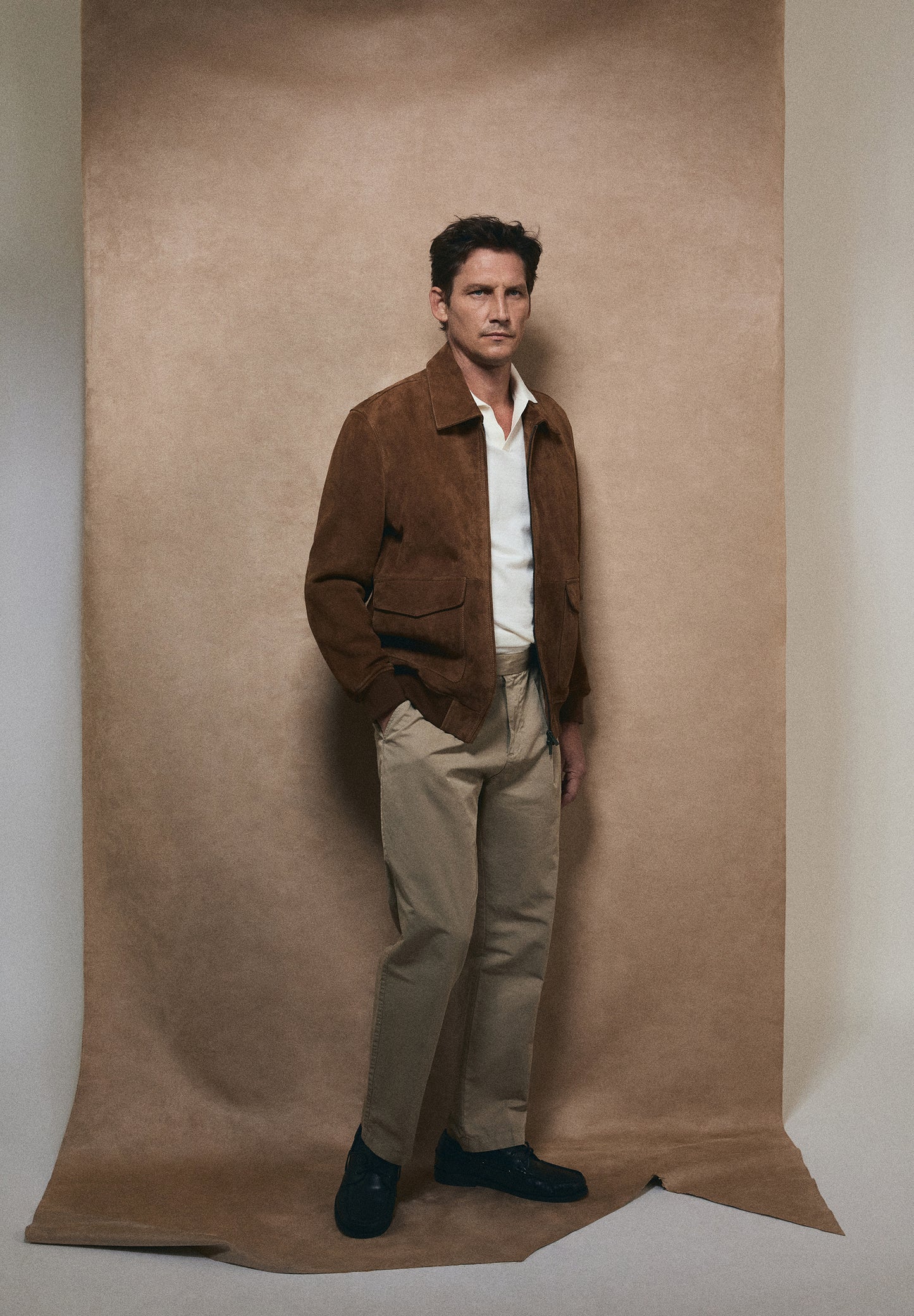PANTALÓN DE PINZA REGULAR FIT