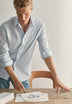 CAMISA POPELÍN DE ALGODÓN LIGERO