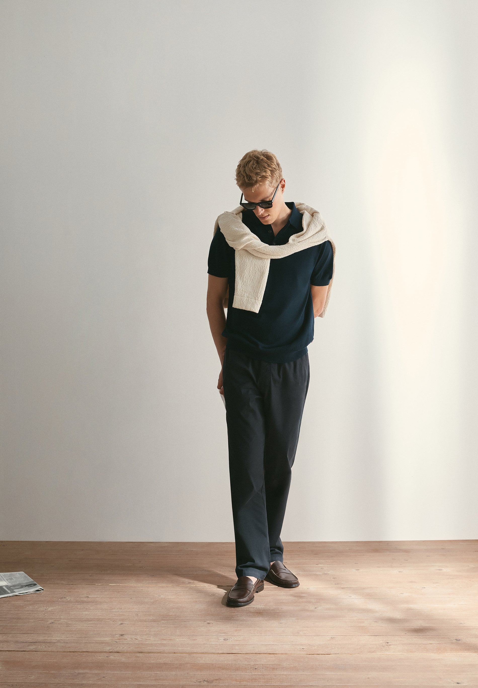 PANTALÓN RELAXED FIT CON CORDÓN