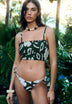 BRAGUITA LAZOS BIKINI HALTY FLORES | ROBIN X SCALPERS