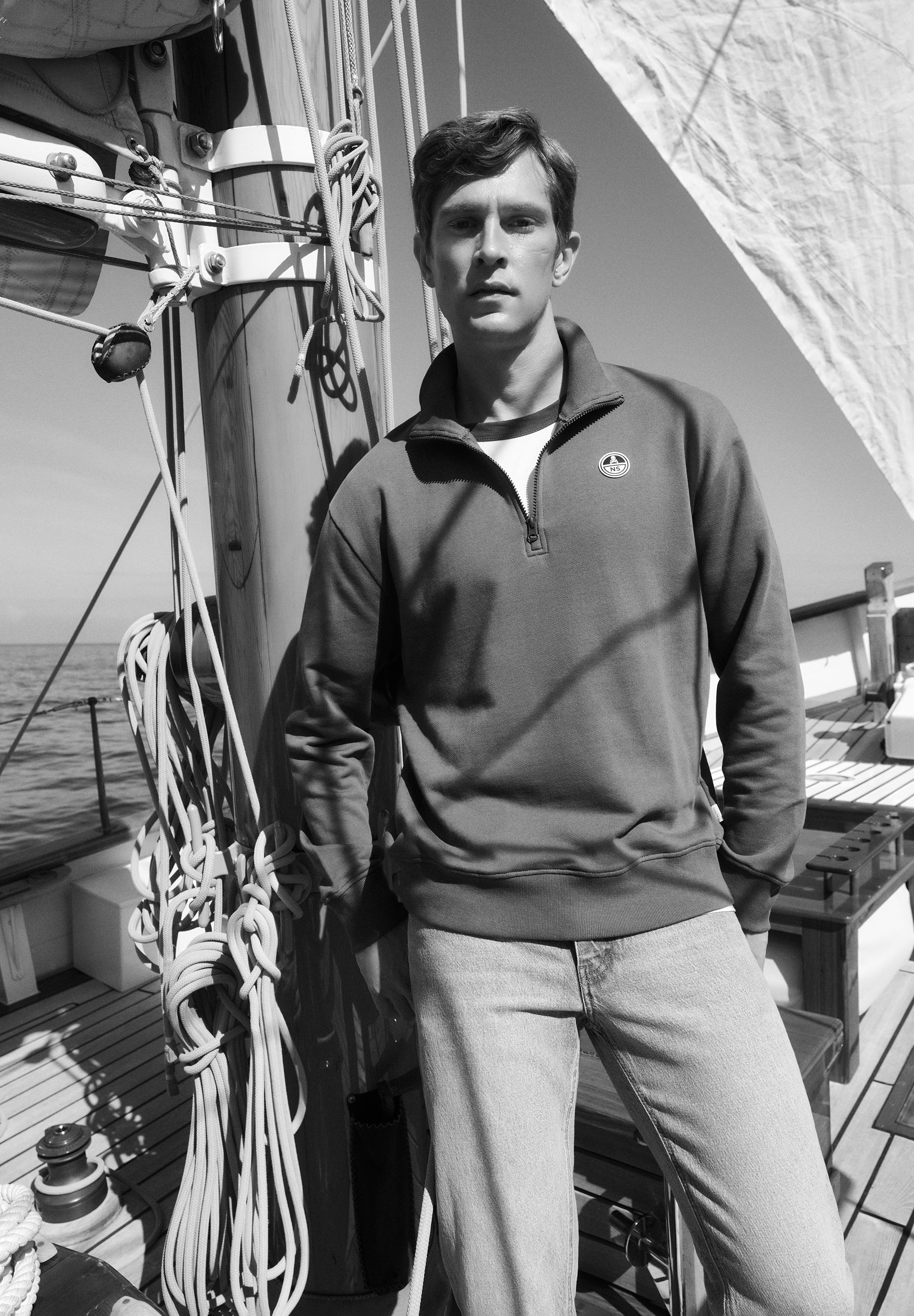 SUDADERA CREMALLERA NORTH SAILS X SCALPERS