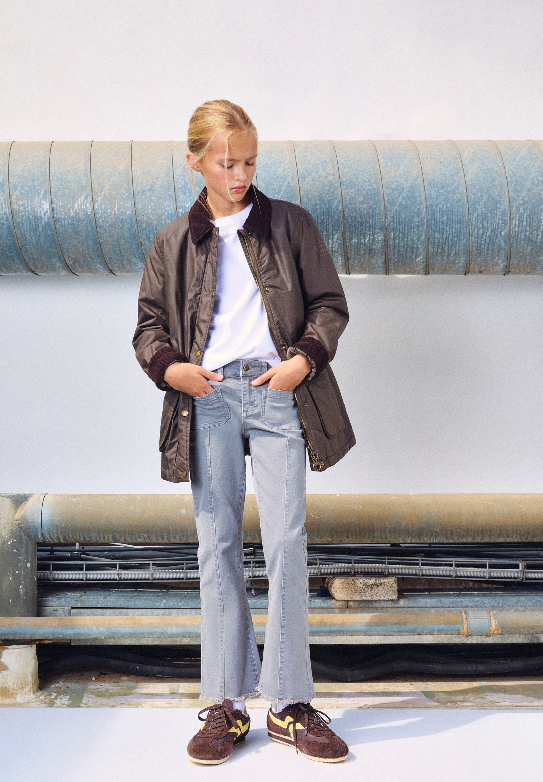 PANTALÓN FLARE FLECOS