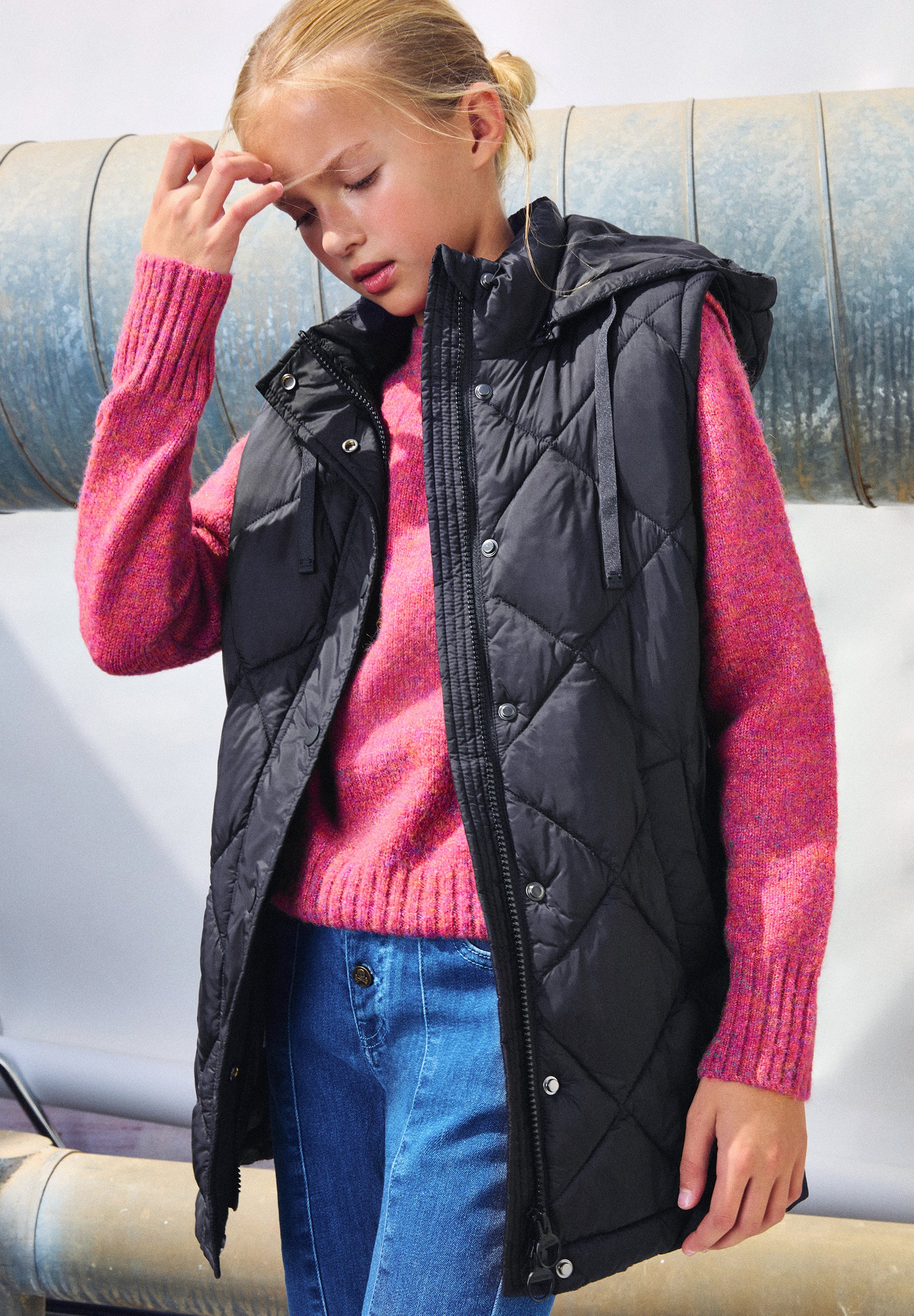 ABRIGO ACOLCHADO DESMONTABLE