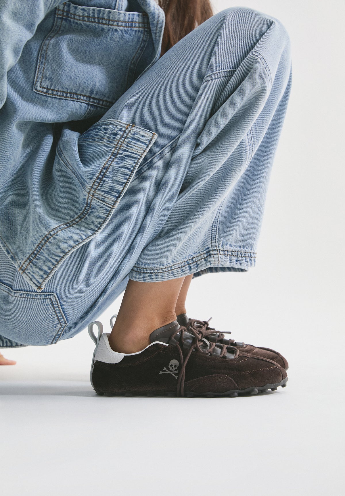 SNEAKERS RETRO VELVET
