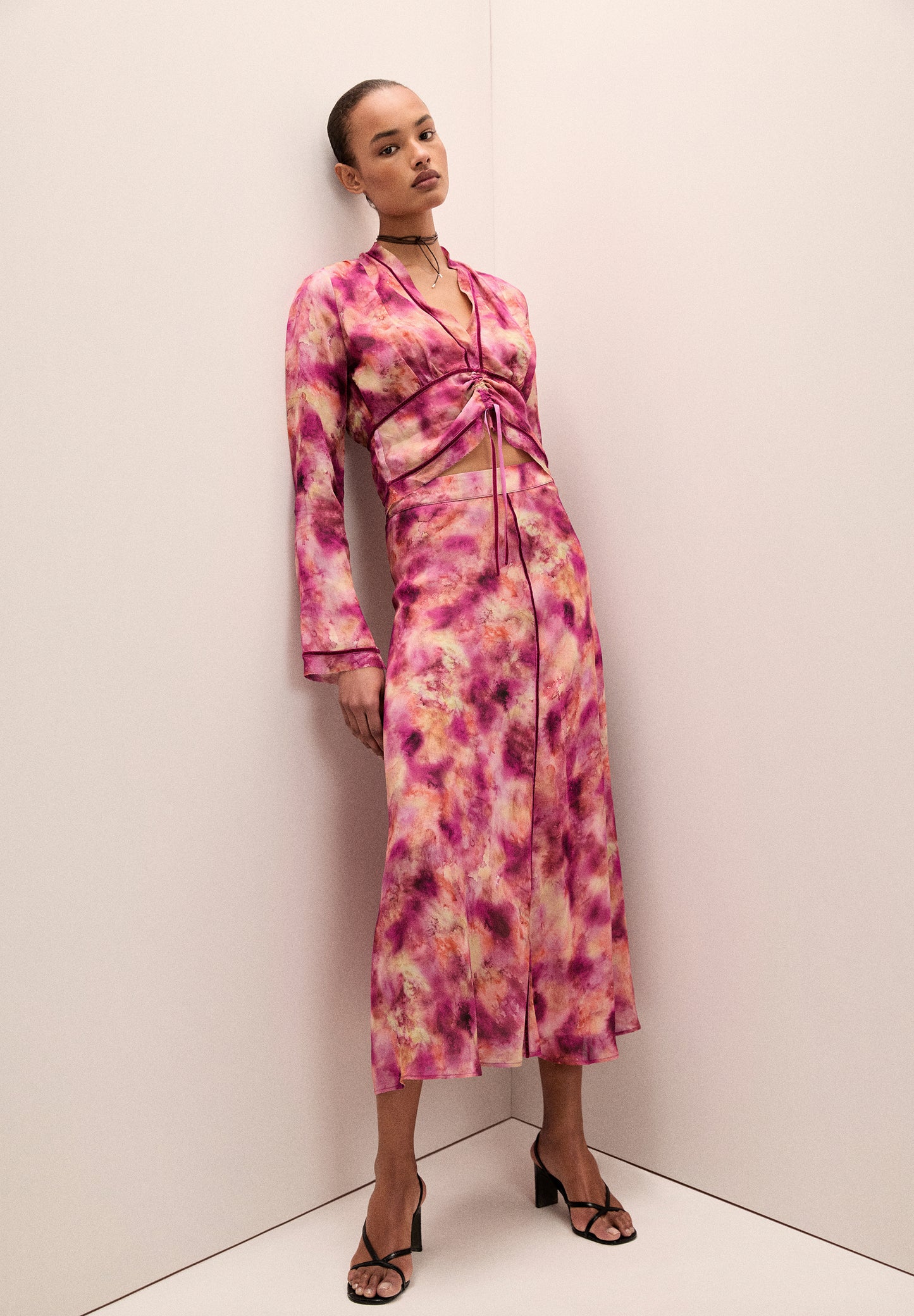 FALDA ESTAMPADA TIE DYE