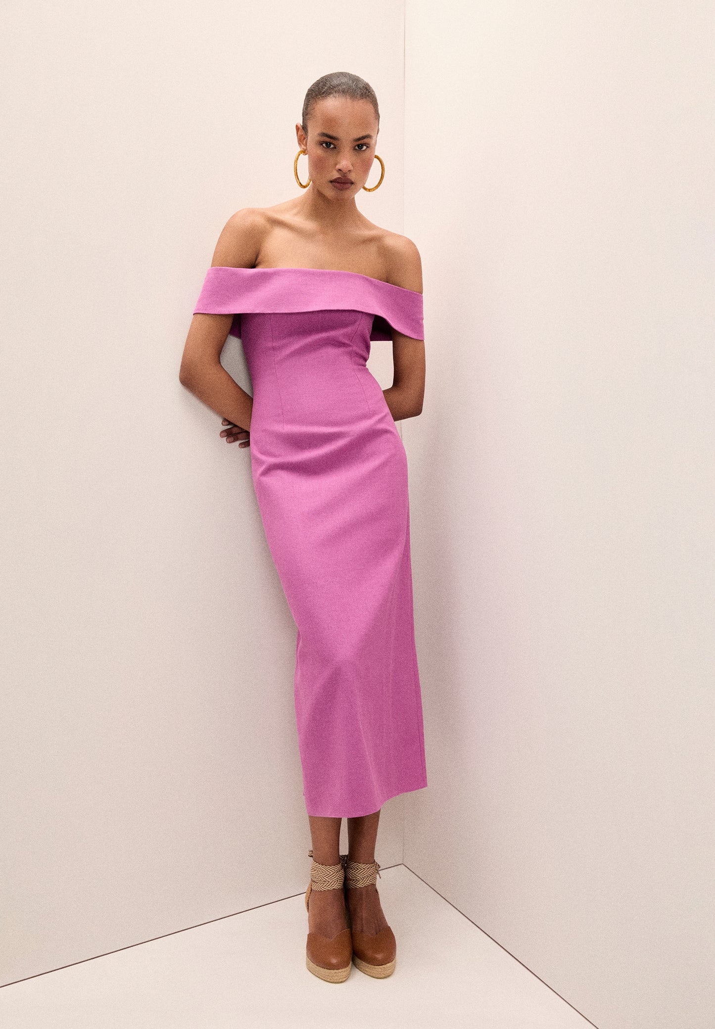 VESTIDO LINO MIDI