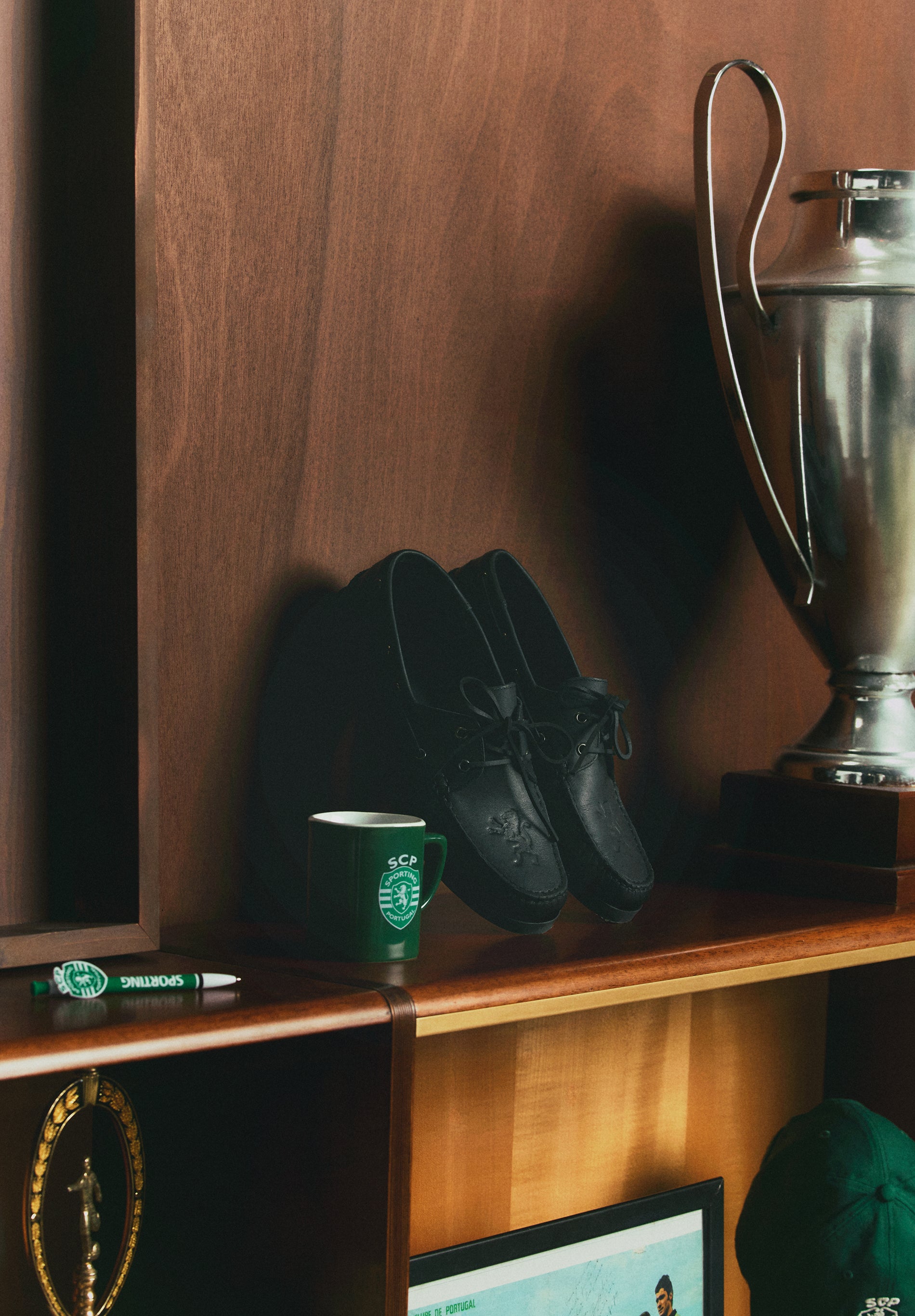 ZAPATO NAÚTICO DE PIEL SCALPERS X SPORTING CP