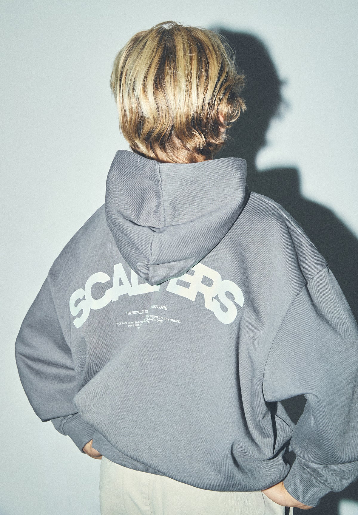 SUDADERA BOXY LOGO TRASERO