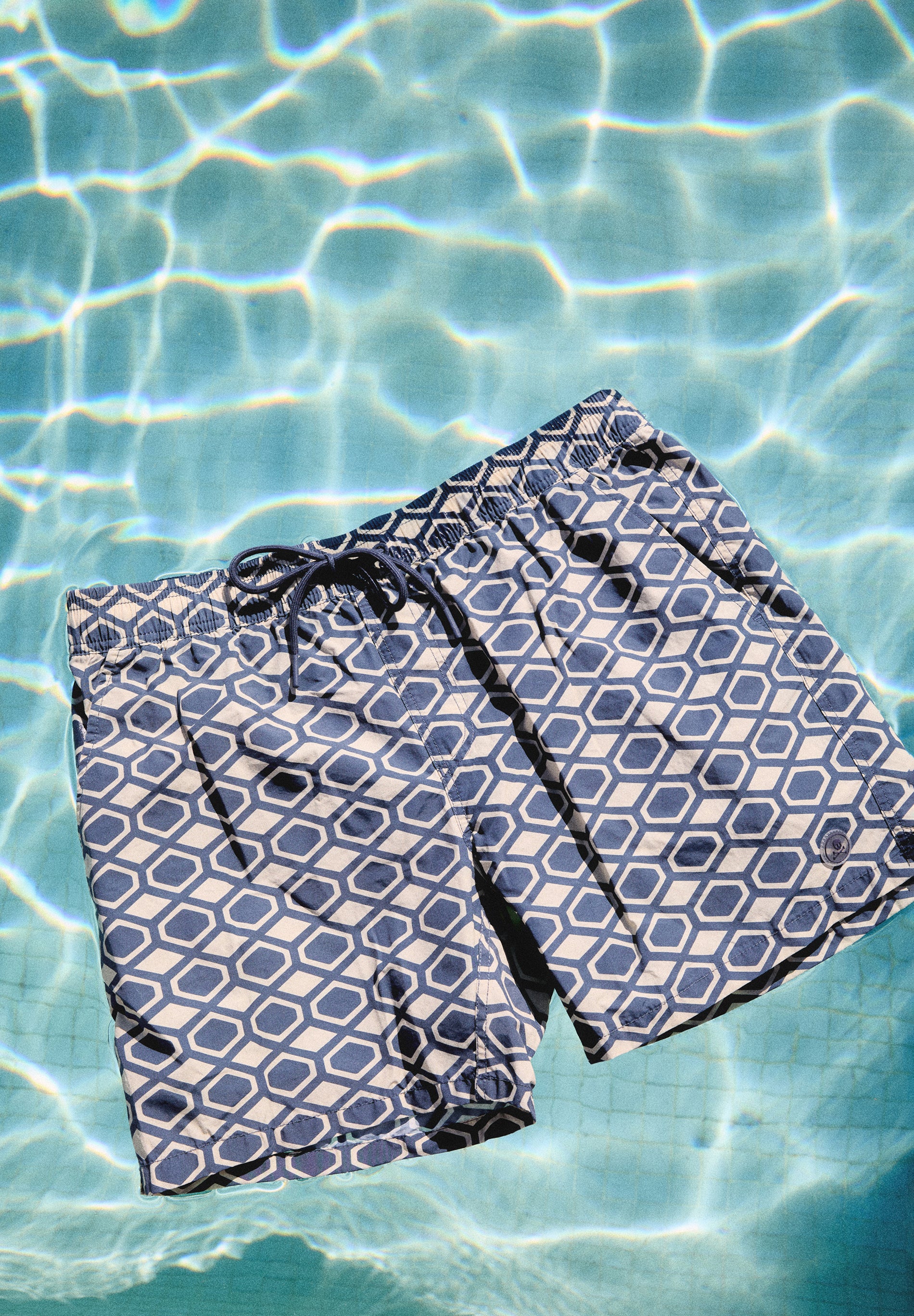 BAÑADOR ESTAMPADO GEOMÉTRICO