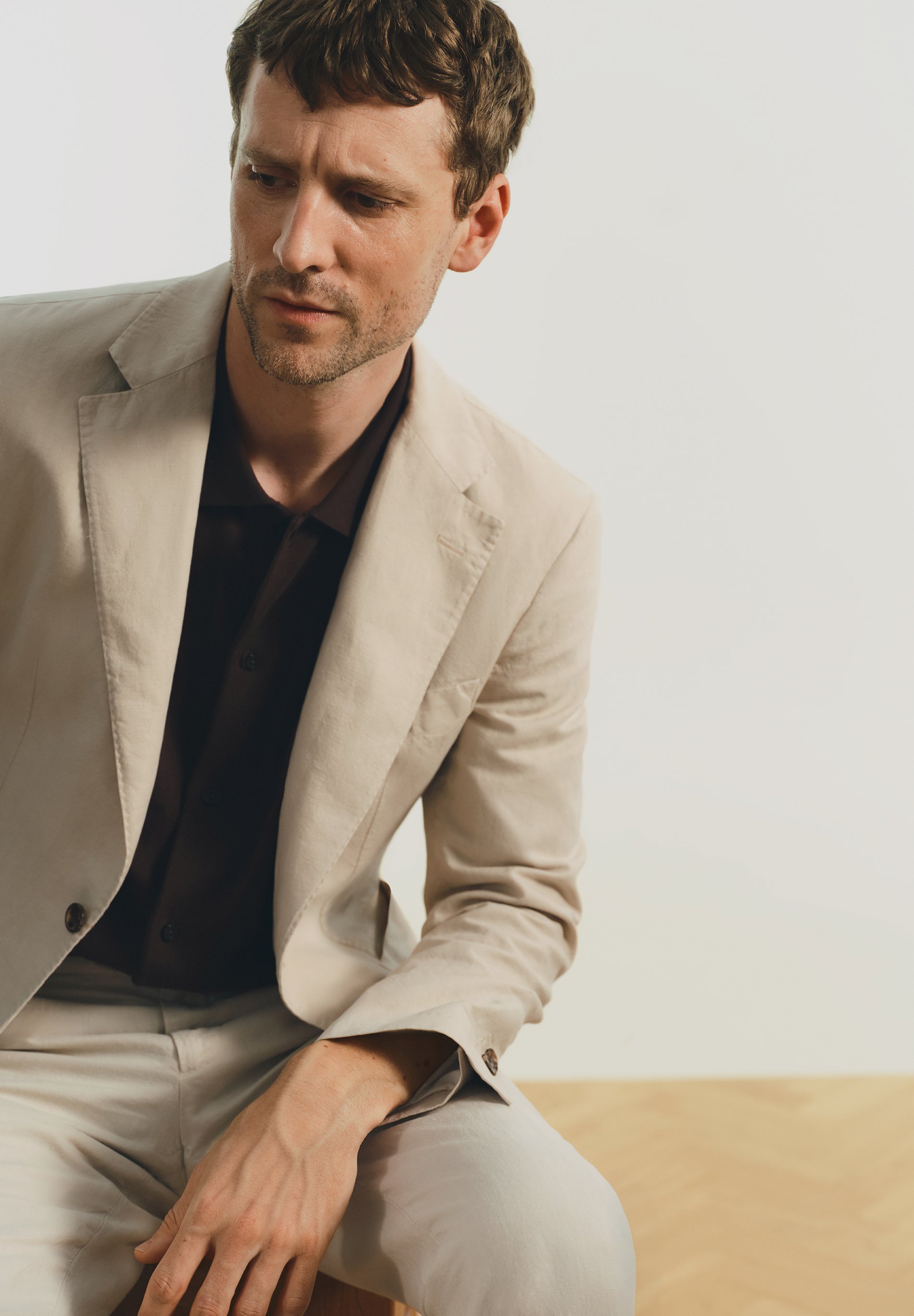 AMERICANA TRAJE LINO