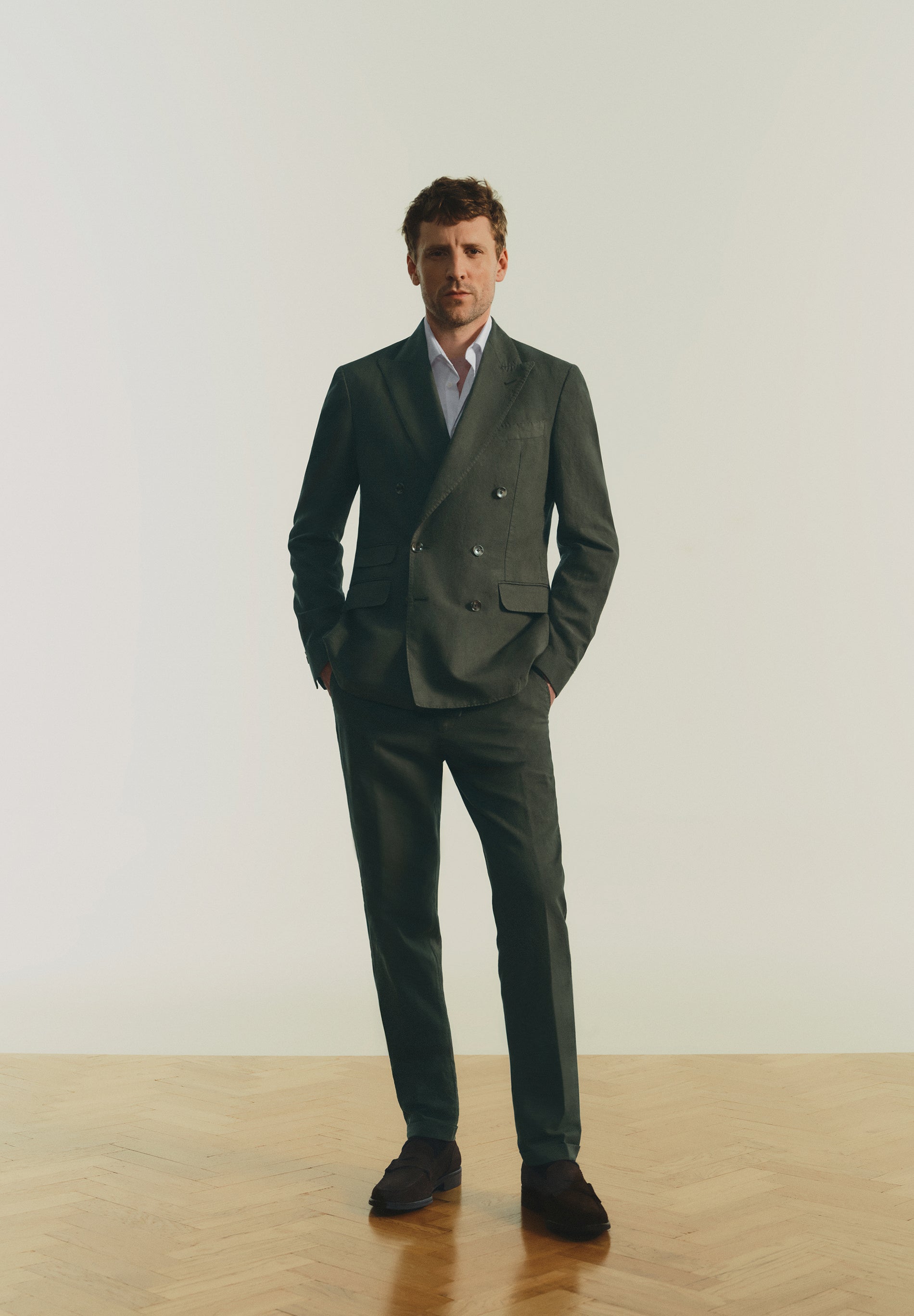 PANTALÓN TRAJE LINO