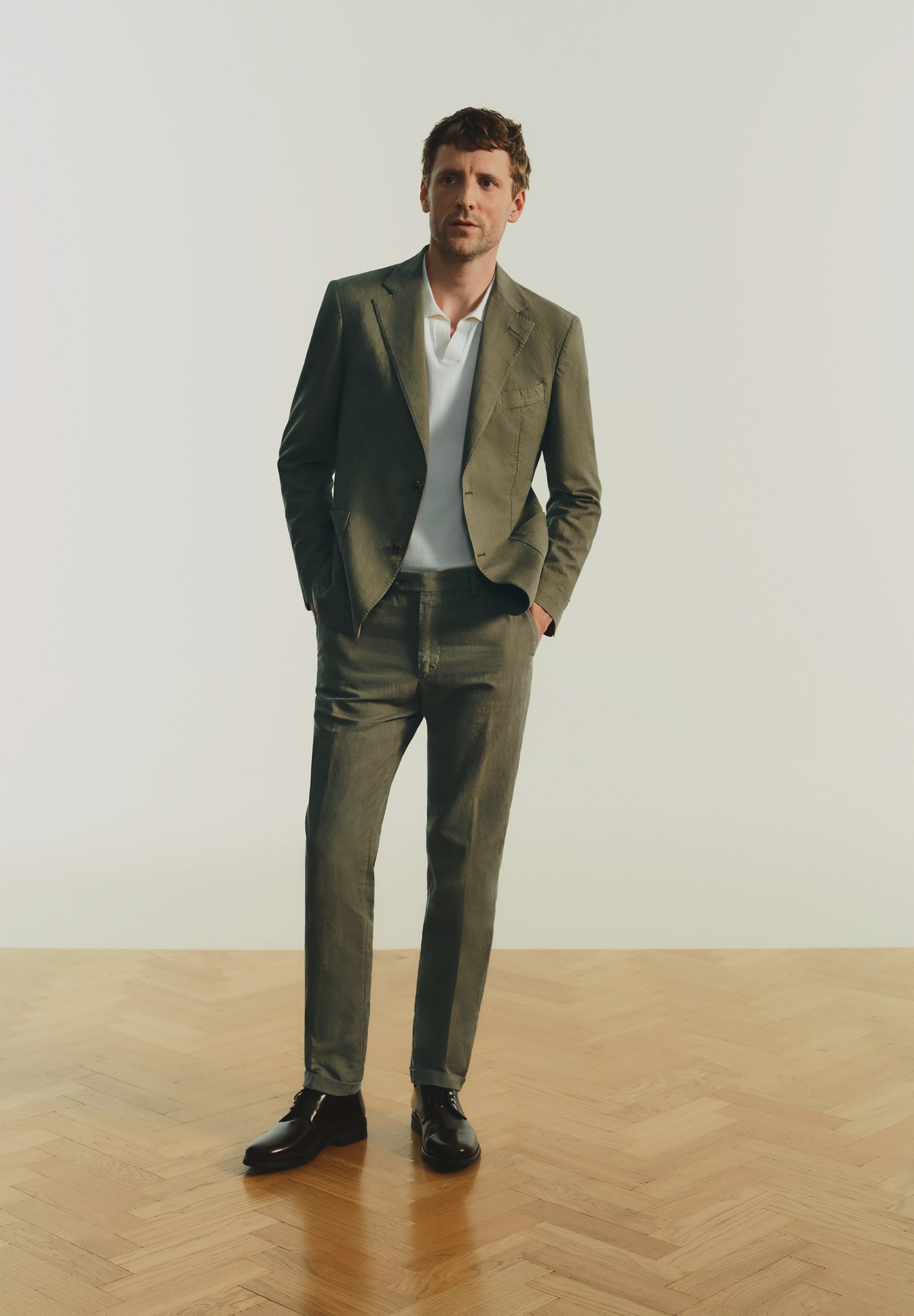 PANTALÓN TRAJE LINO