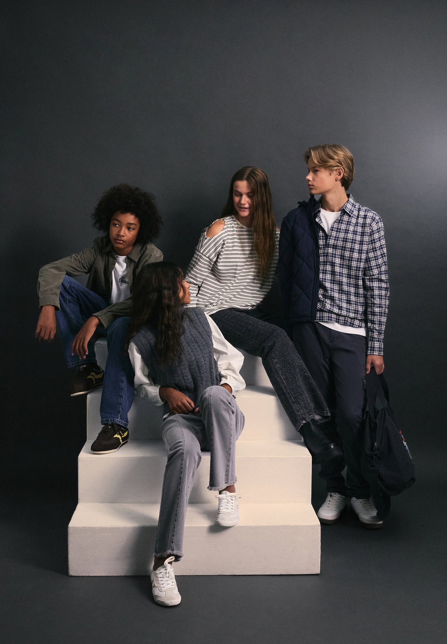 CAMISA POLERA CUADROS CALAVERA