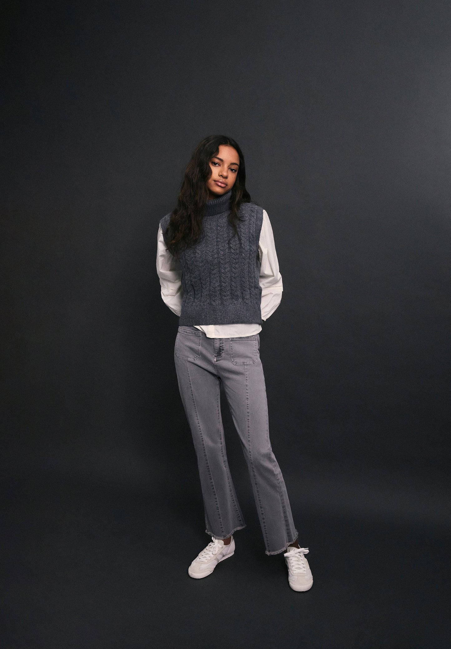 PANTALÓN FLARE FLECOS