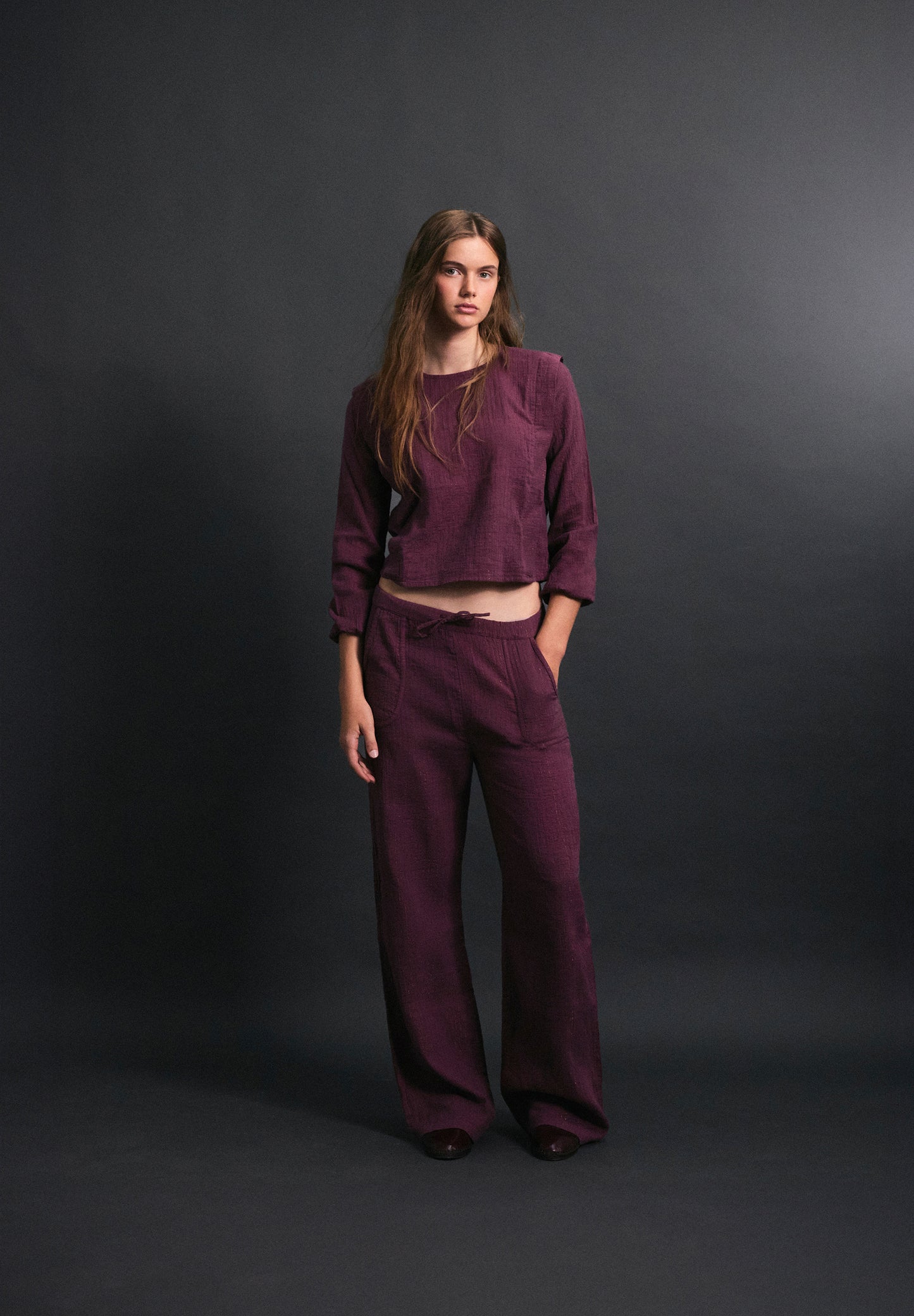 BLUSA PLIEGUES