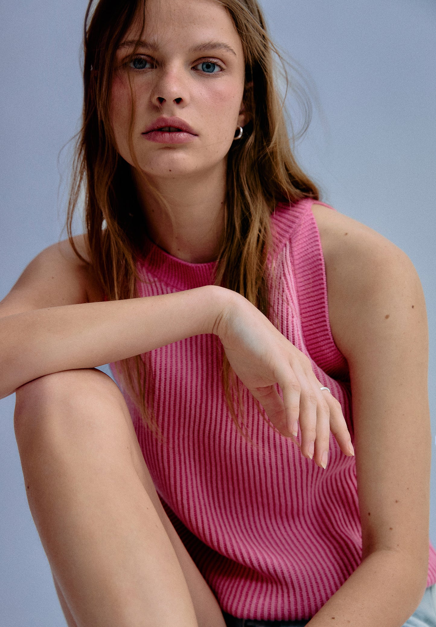 TOP CANALÉ TRICOT