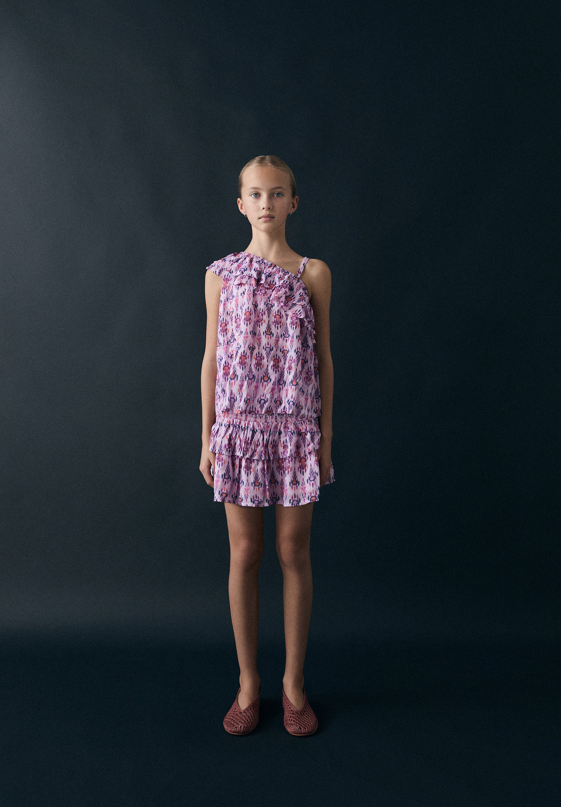 TOP MULTICOLOR ASIMÉTRICO