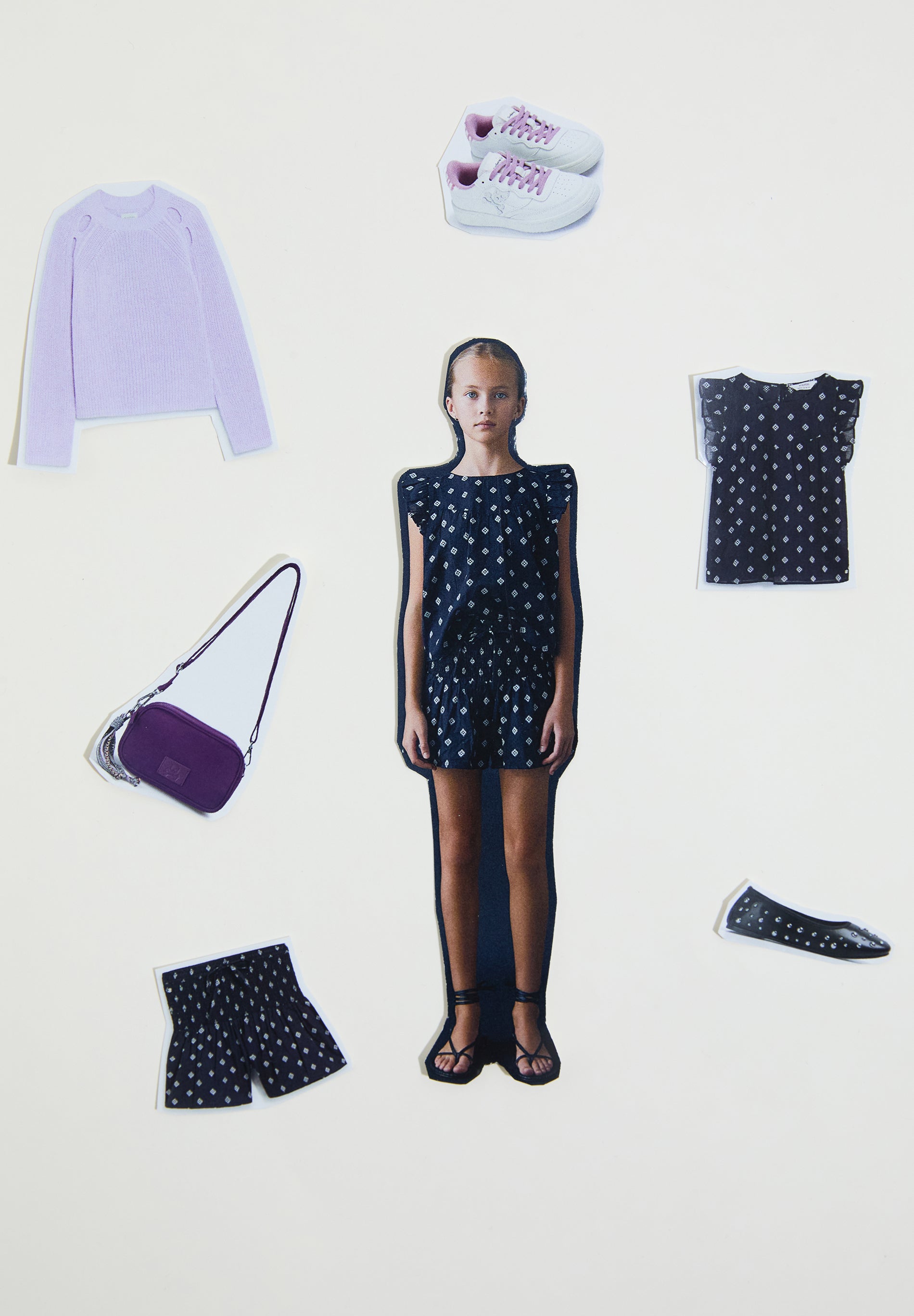 BERMUDA JACQUARD CINTURA ELÁSTICA