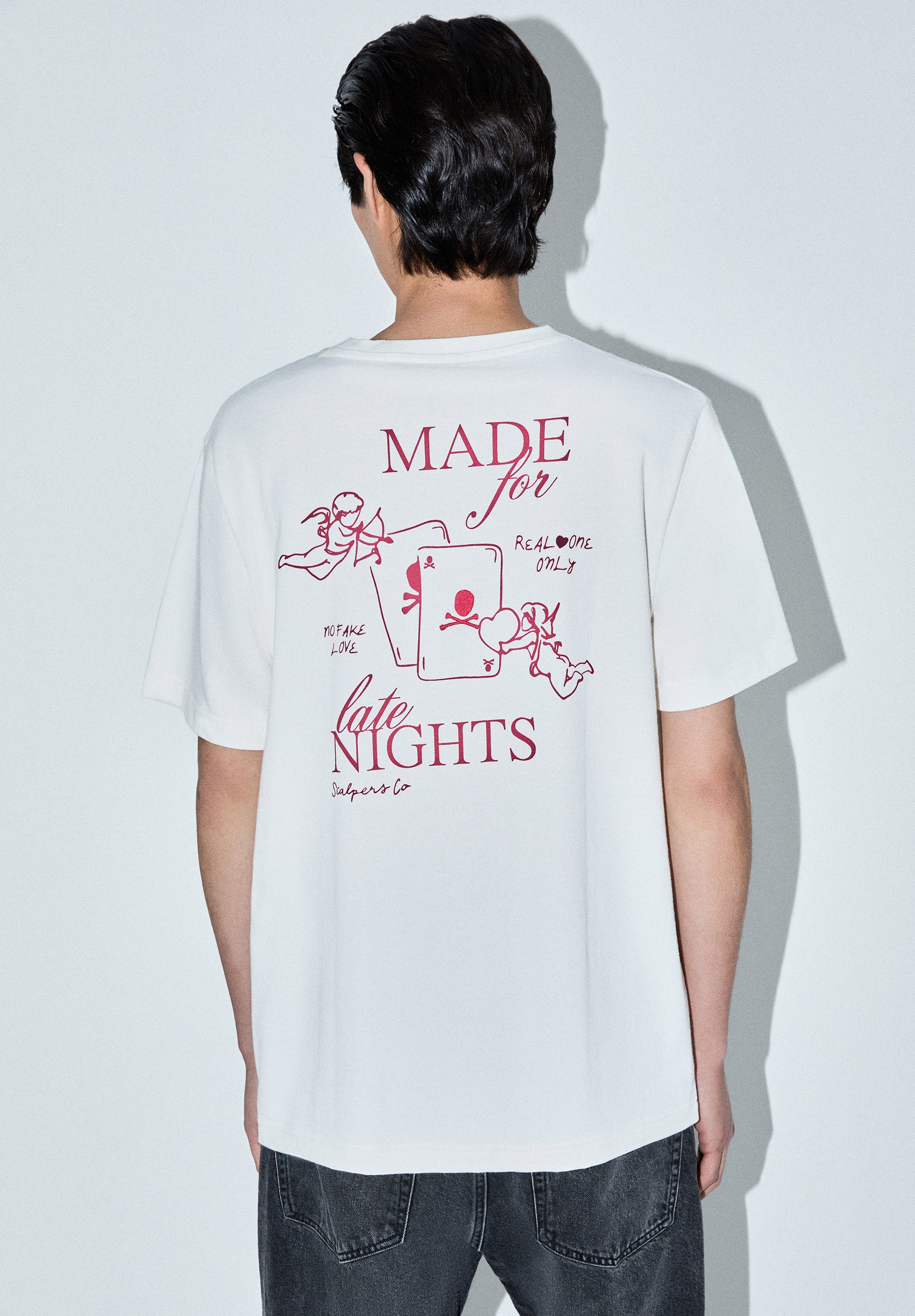 CAMISETA PRINT MADE FOR LATE NIGHTS