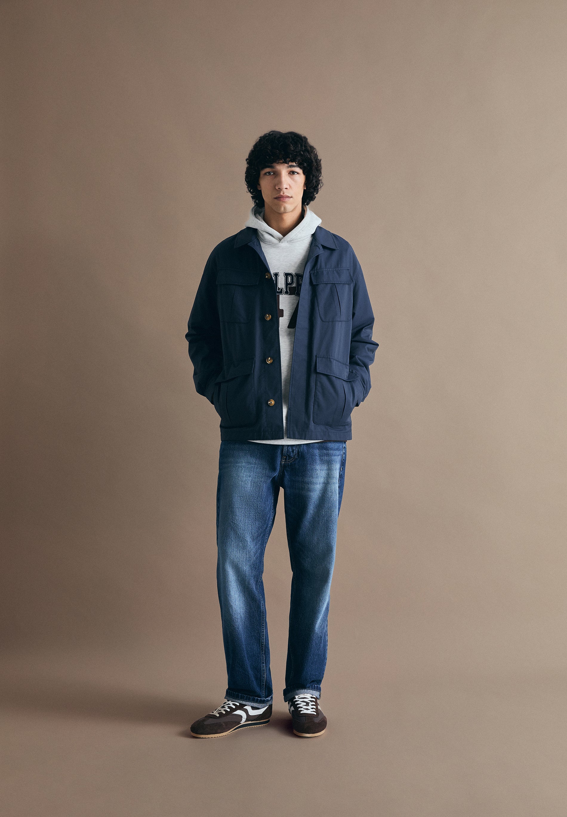 CHAQUETA ARMY MARINO