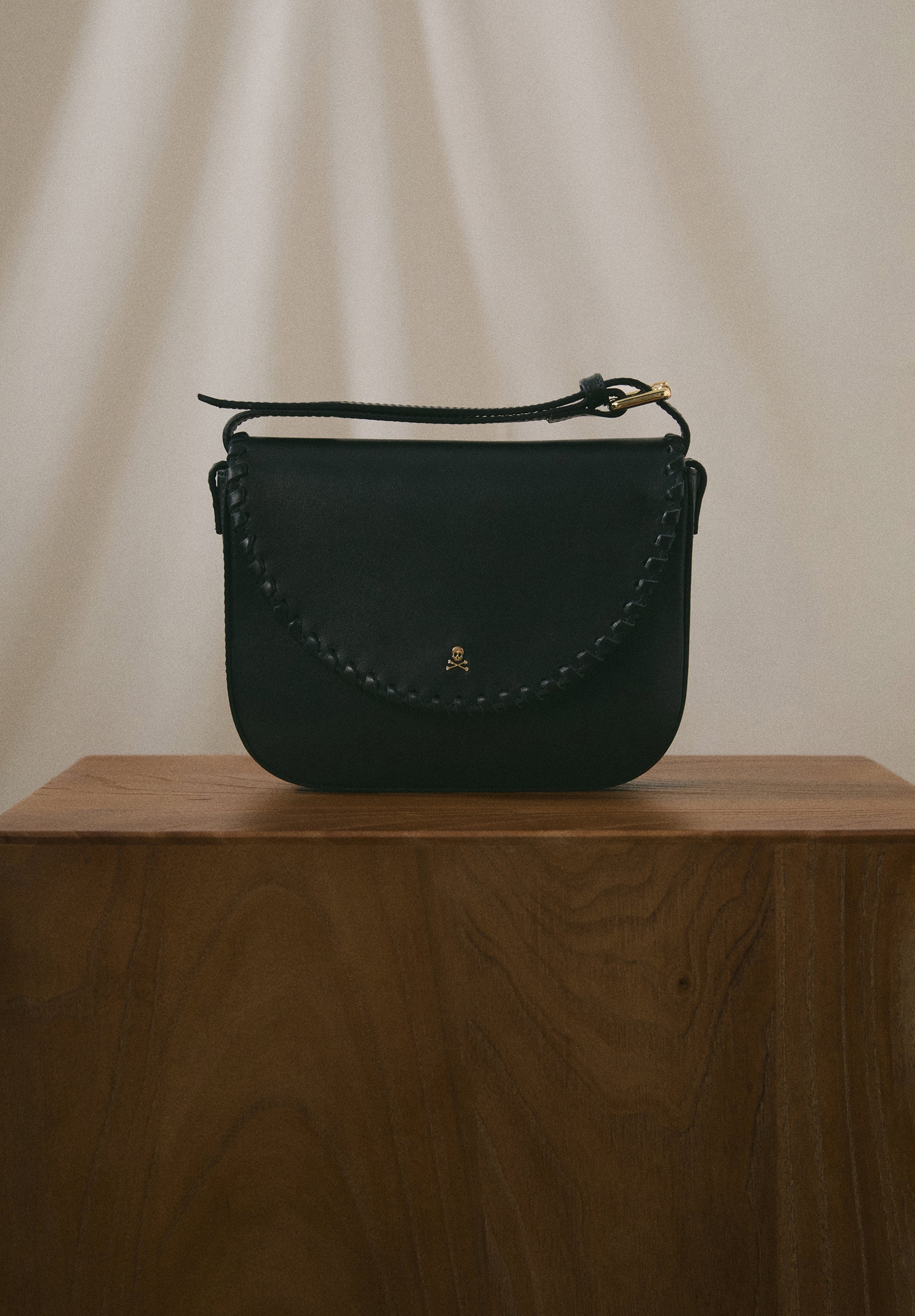 BOLSO BANDOLERA PIEL TRENZADA