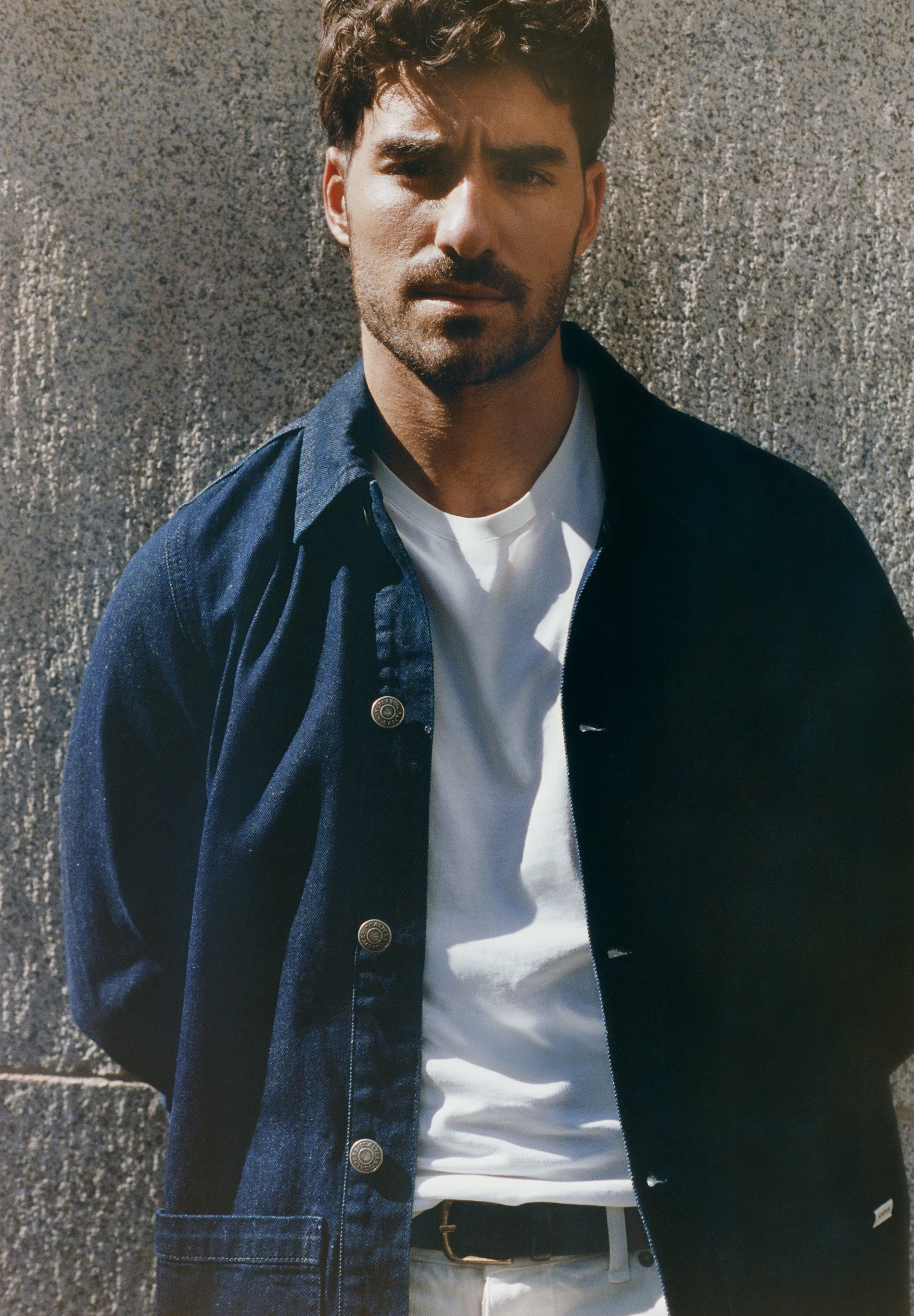 CHAQUETA VAQUERA EFECTO LAVADO