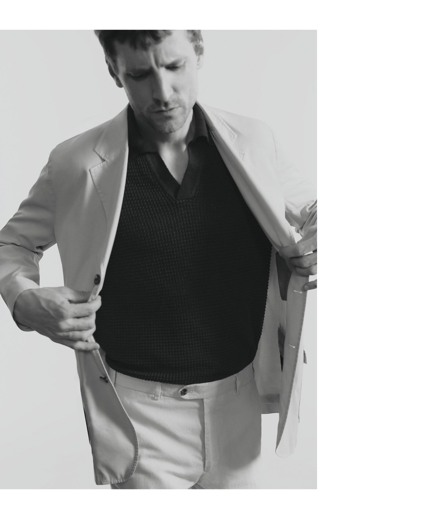 AMERICANA TRAJE LINO