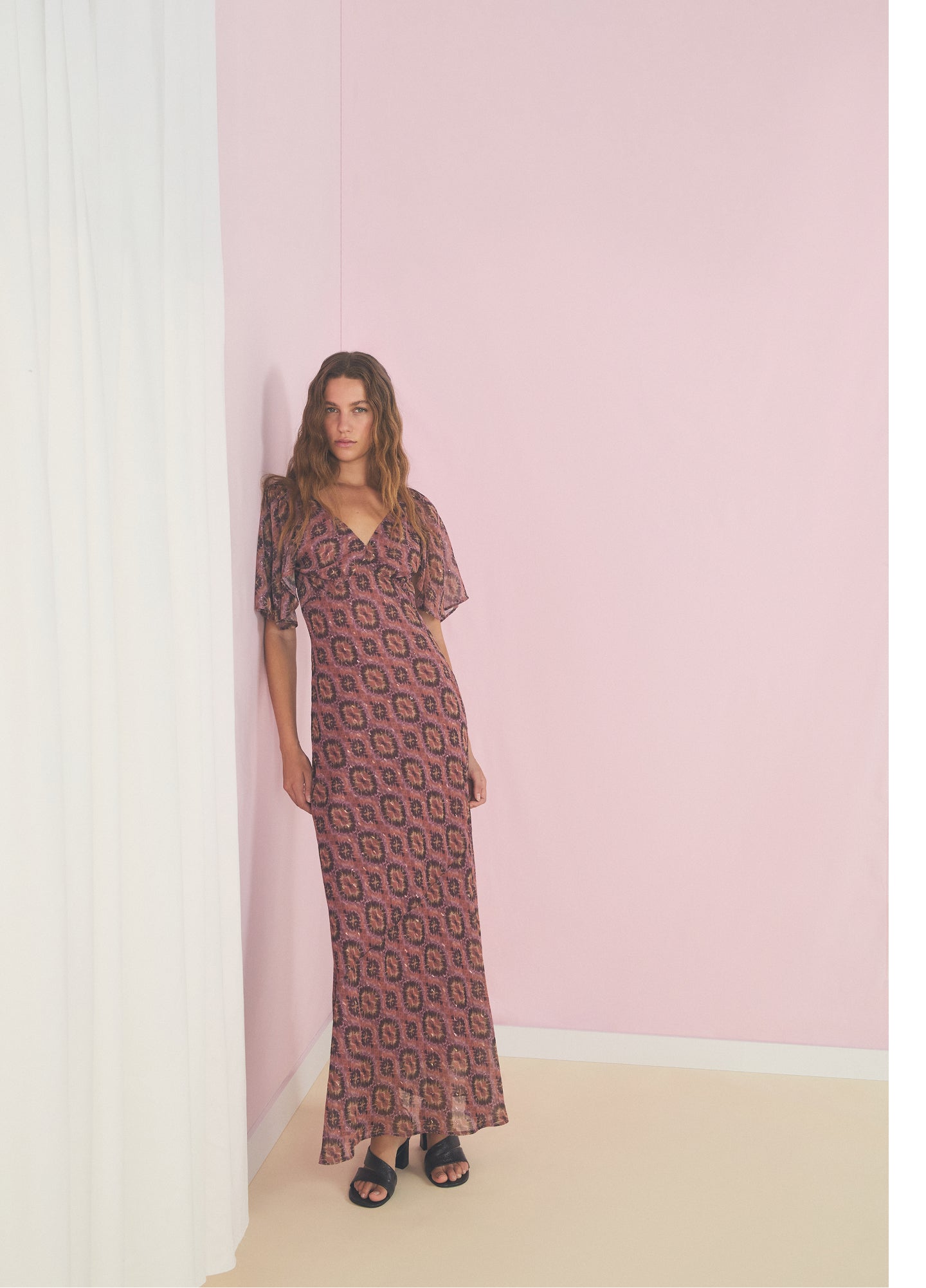 VESTIDO FLUIDO ESTAMPADO