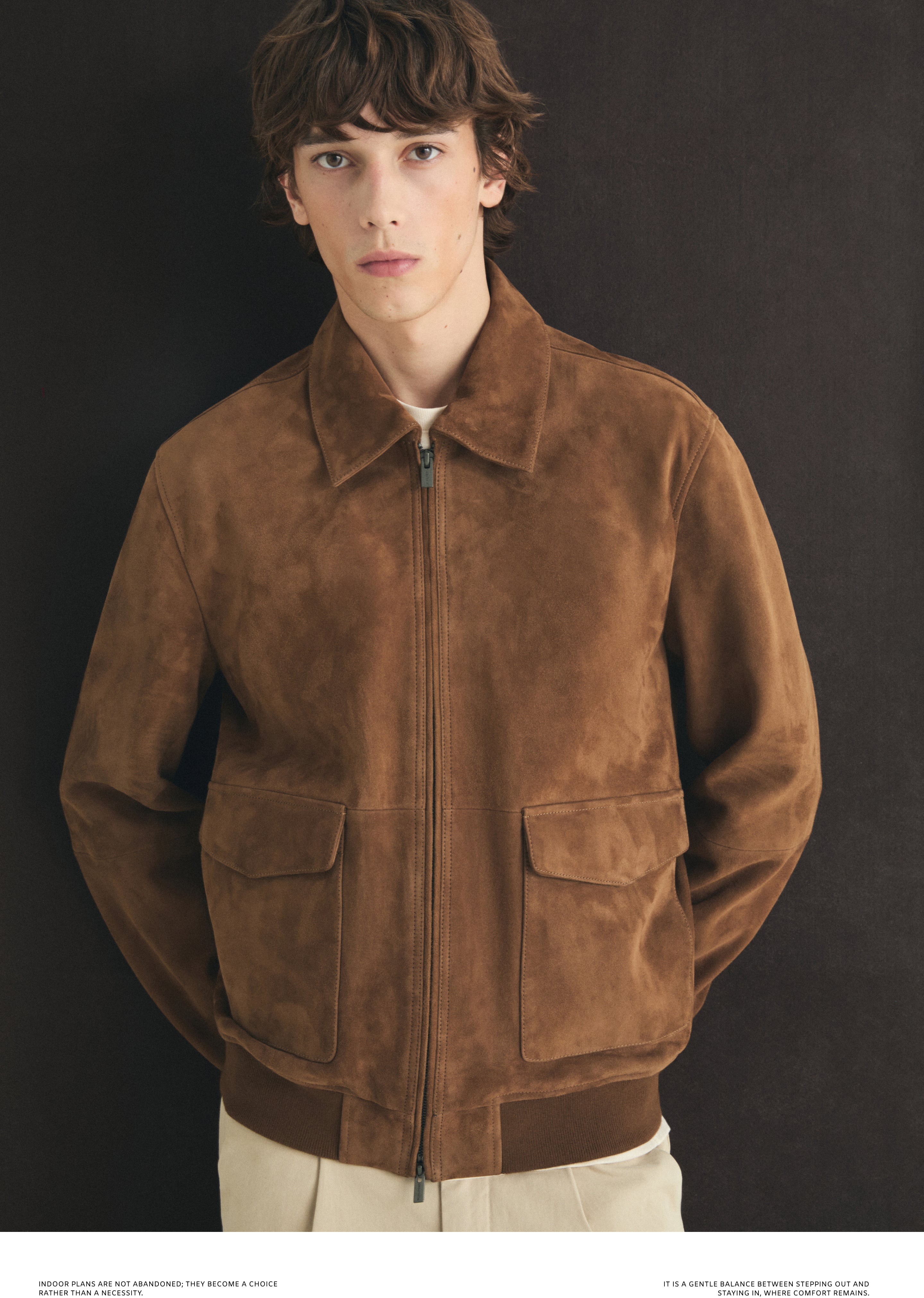 CHAQUETA BOMBER DE ANTE