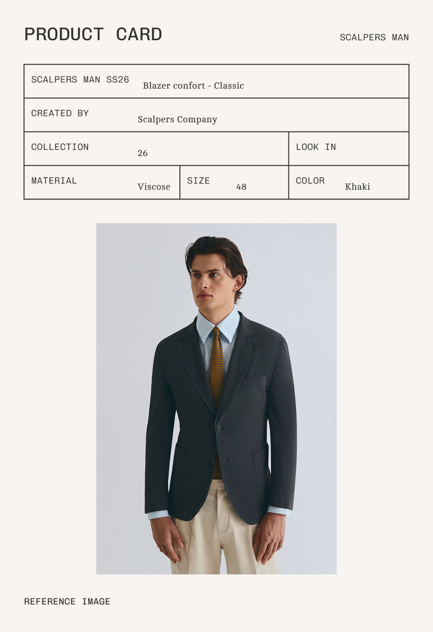AMERICANA TRAJE CONFORT