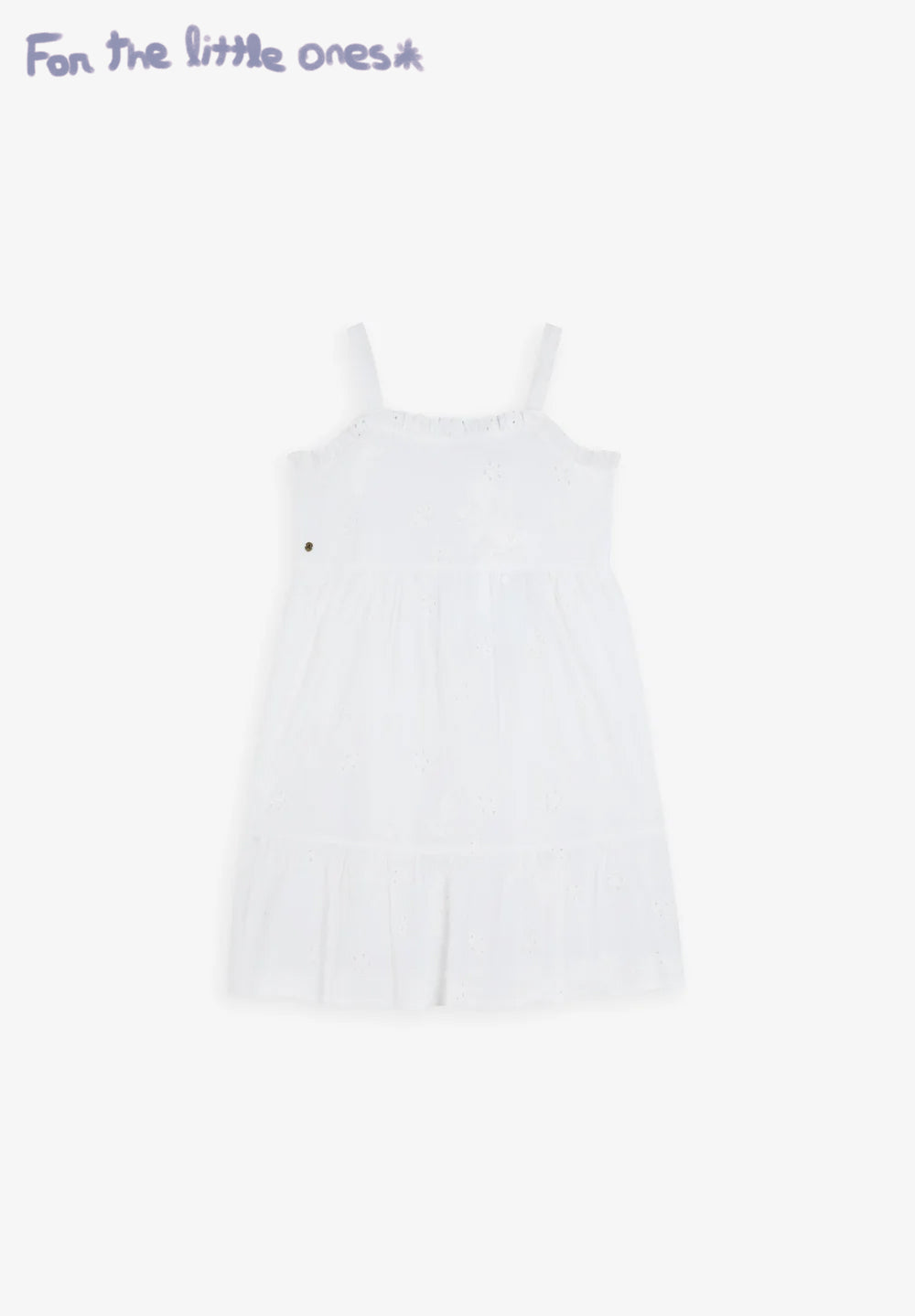 VESTIDO BORDADO FLORES