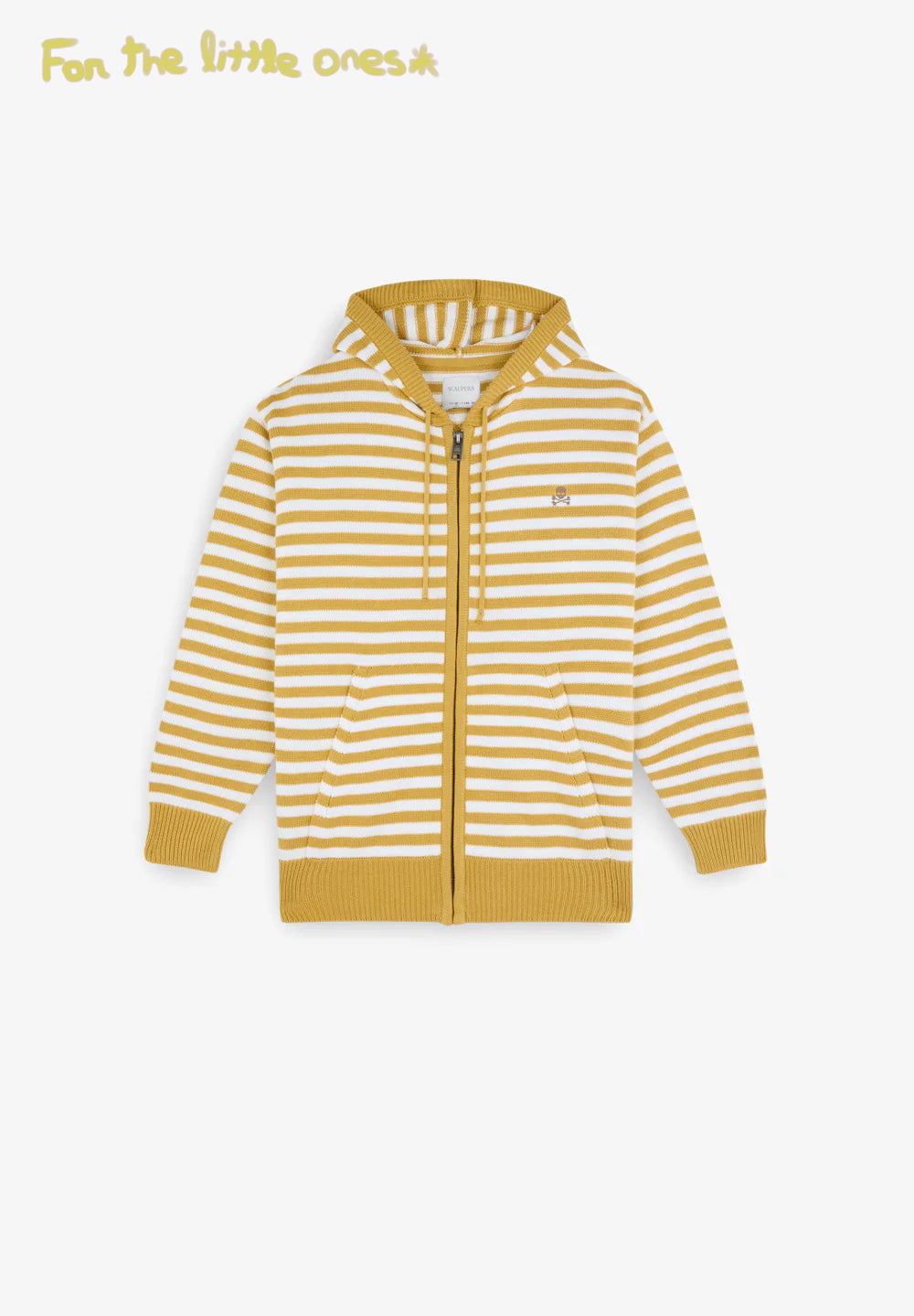 SUDADERA PUNTO RAYAS CREAMALLERA