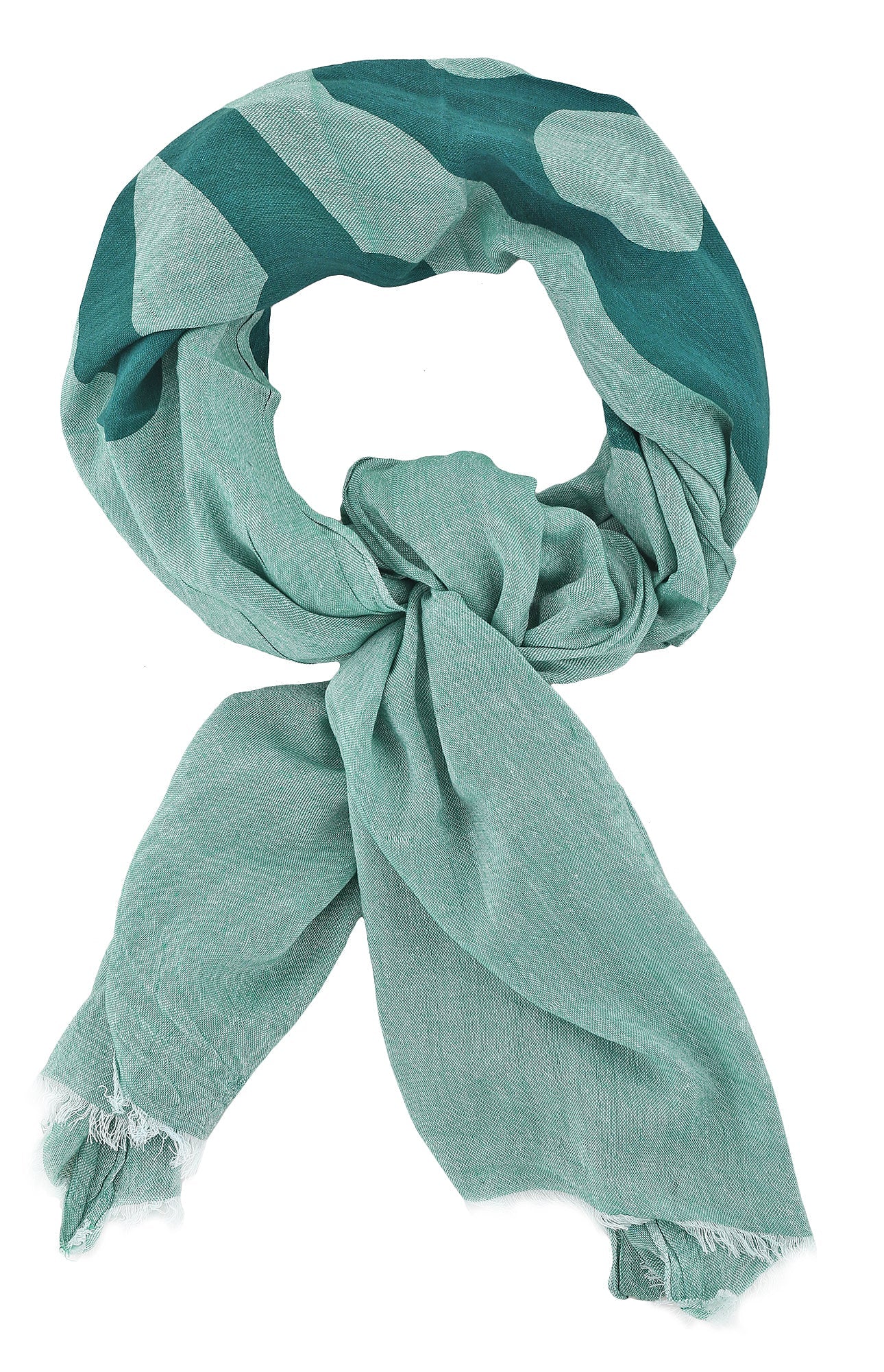 SKULL OXFORD PASHMINA GREEN