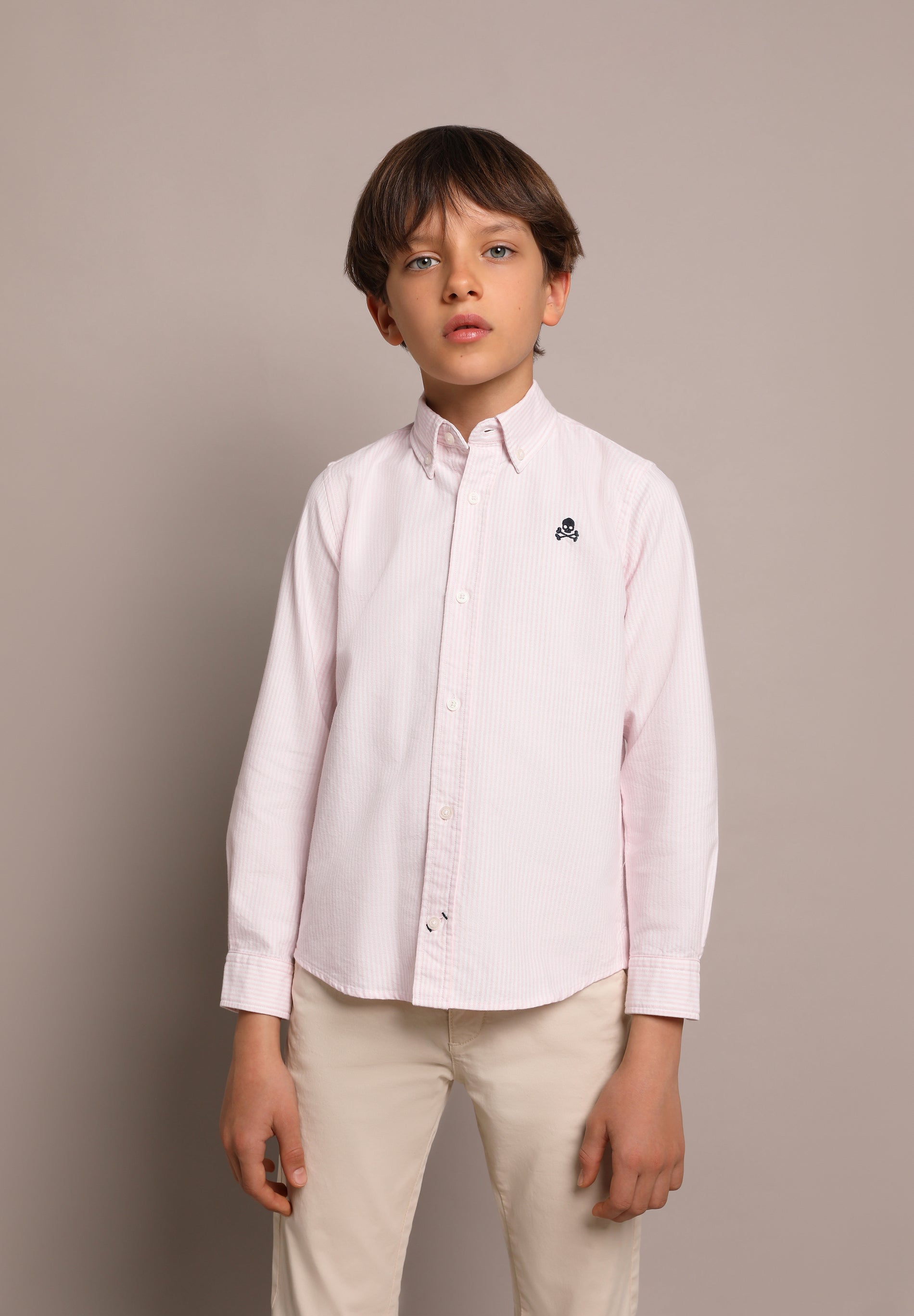 CAMISA OXFORD CUELLO BOTONES