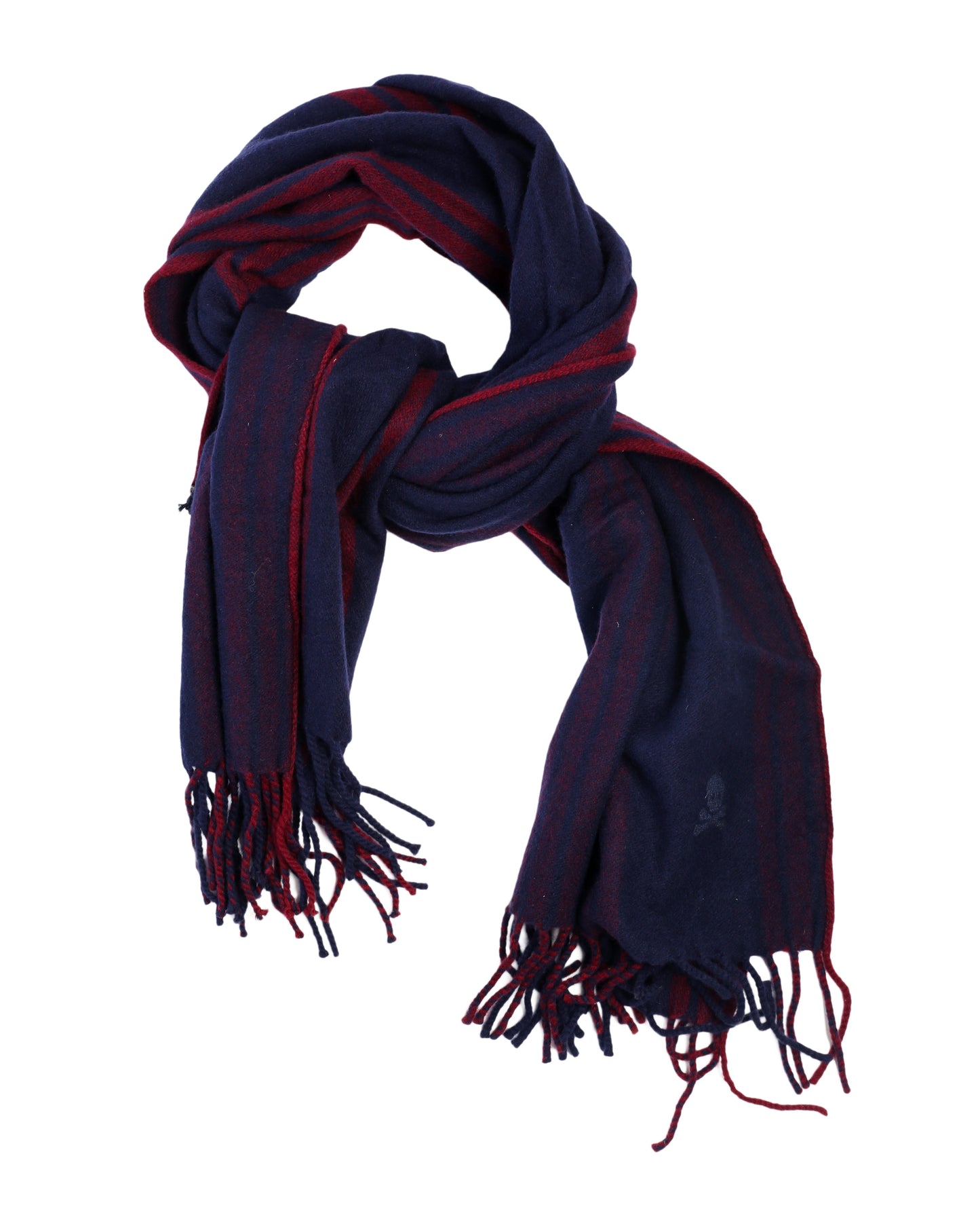 STRIPES SCARF NAVY