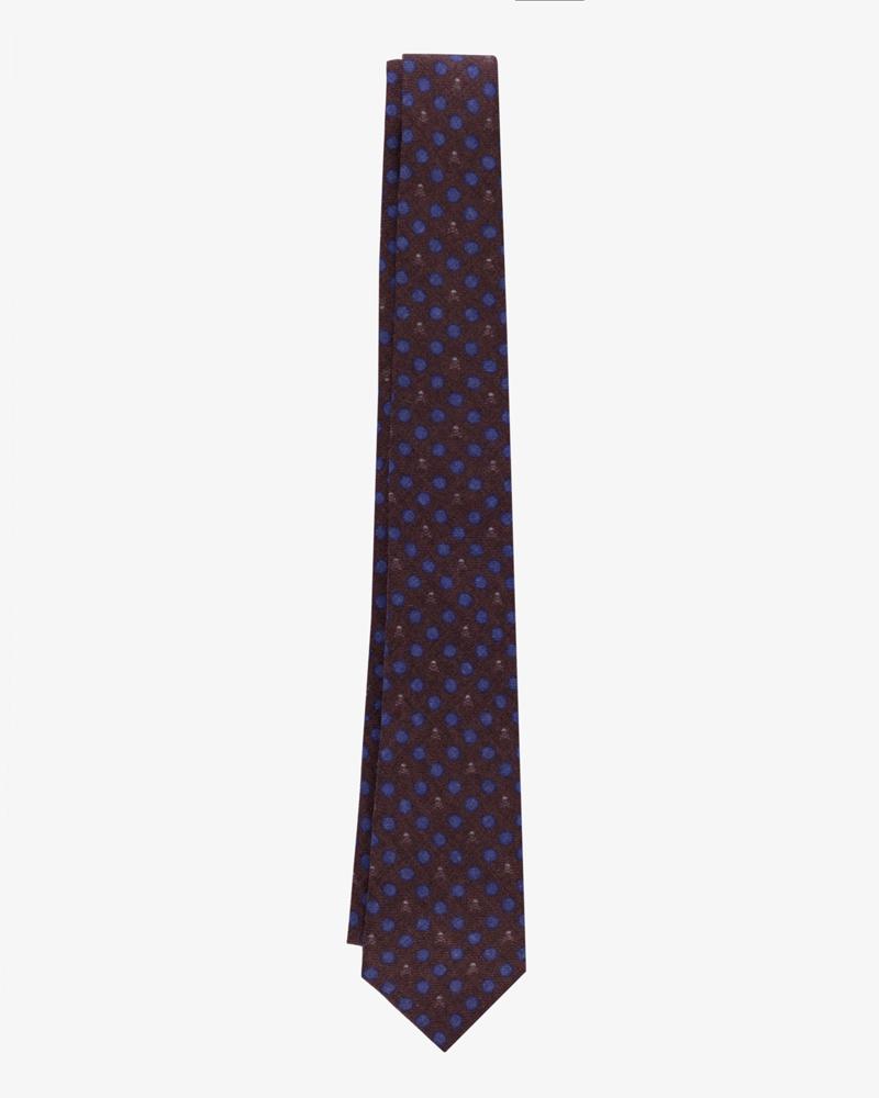SKULL SQUARE TIE