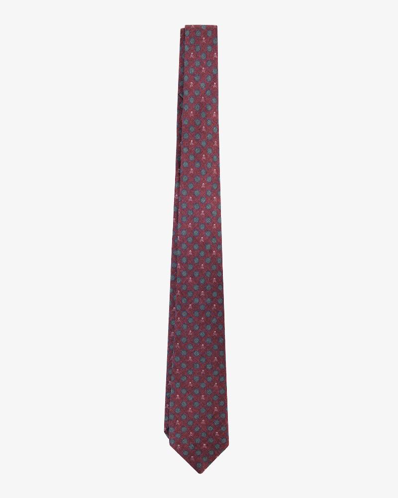 SKULL SQUARE TIE
