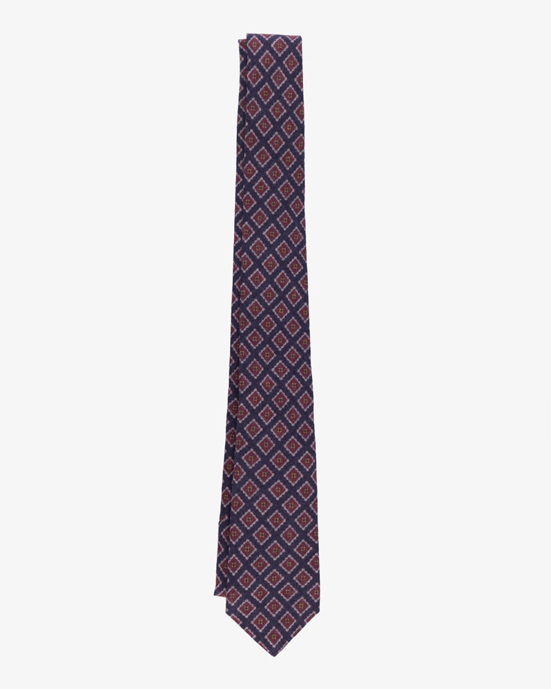 SHAPES TIE NAVY