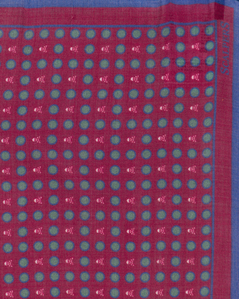 SKULL SQUARE POCHETTE