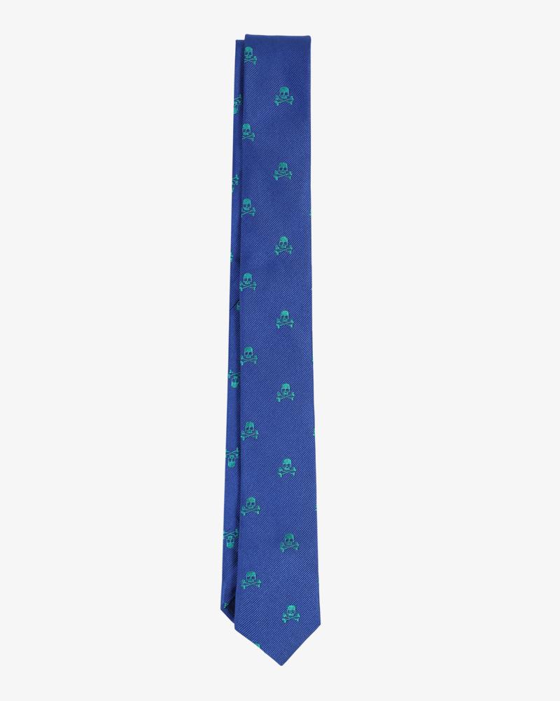 SKULL KIDS TIE ROYAL
