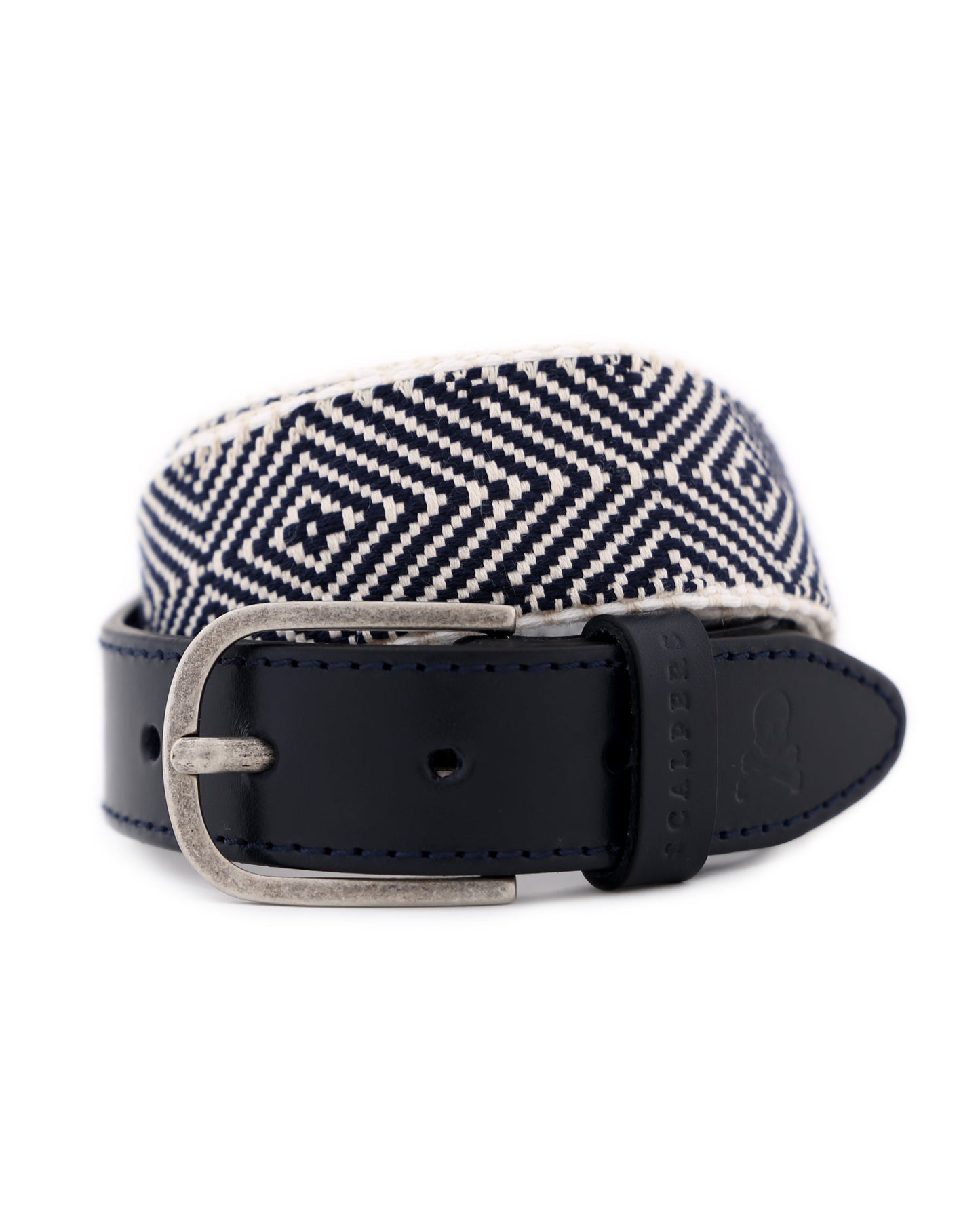 TRUMAN ETHNIC BELT WHITE